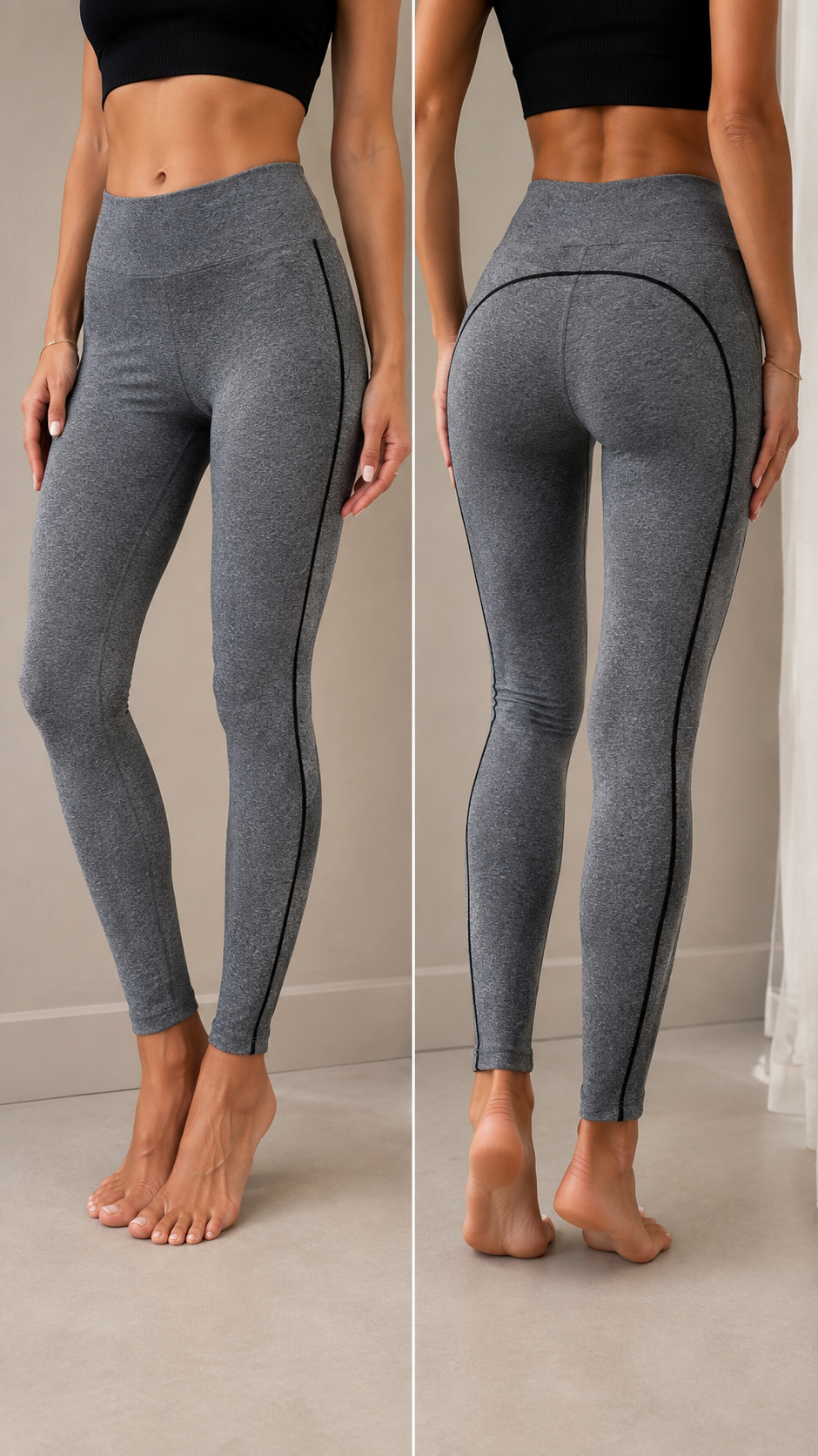 Leggins Sport Piombo (44/46)