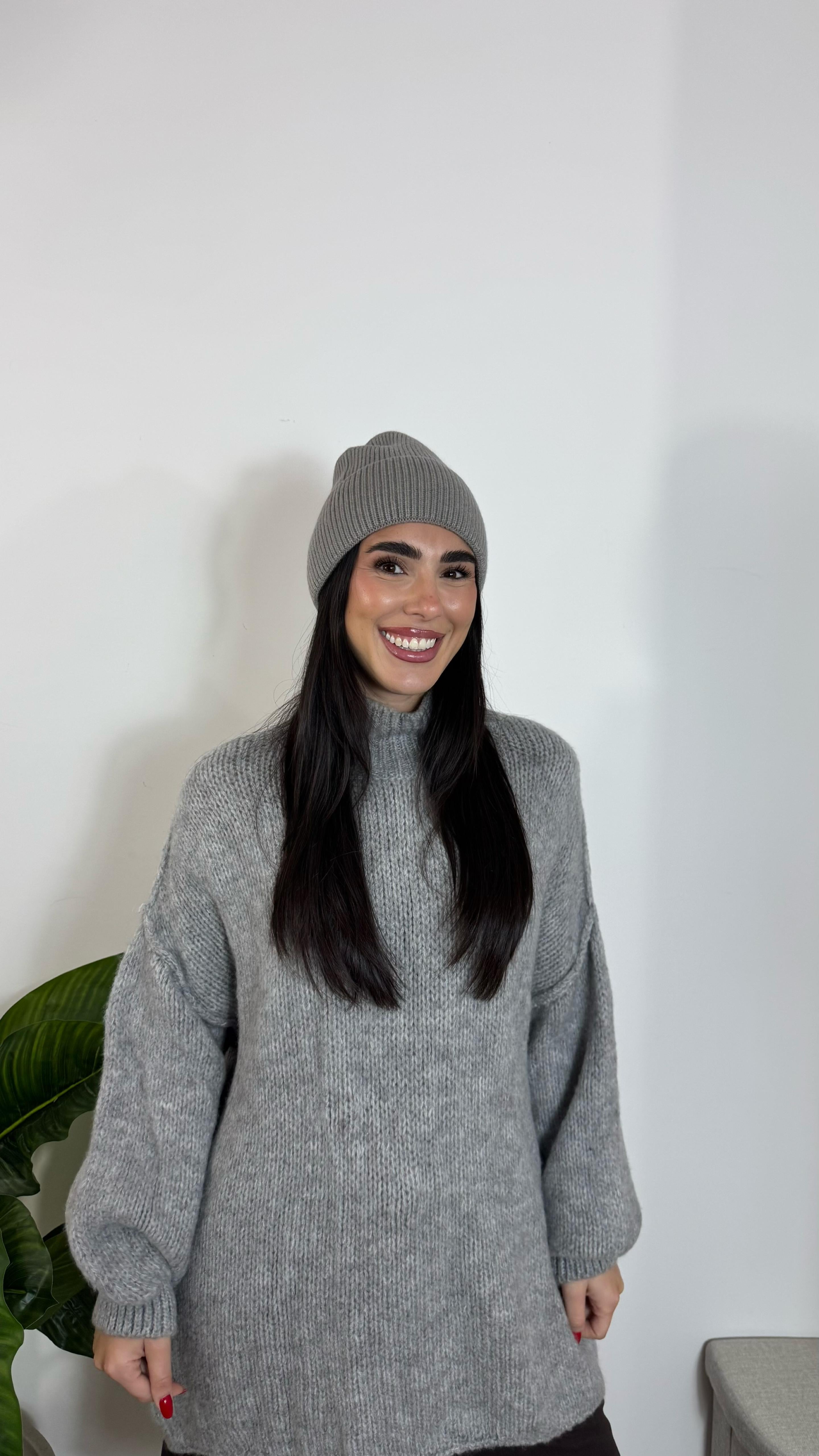 Basic Hat Grigio Perla