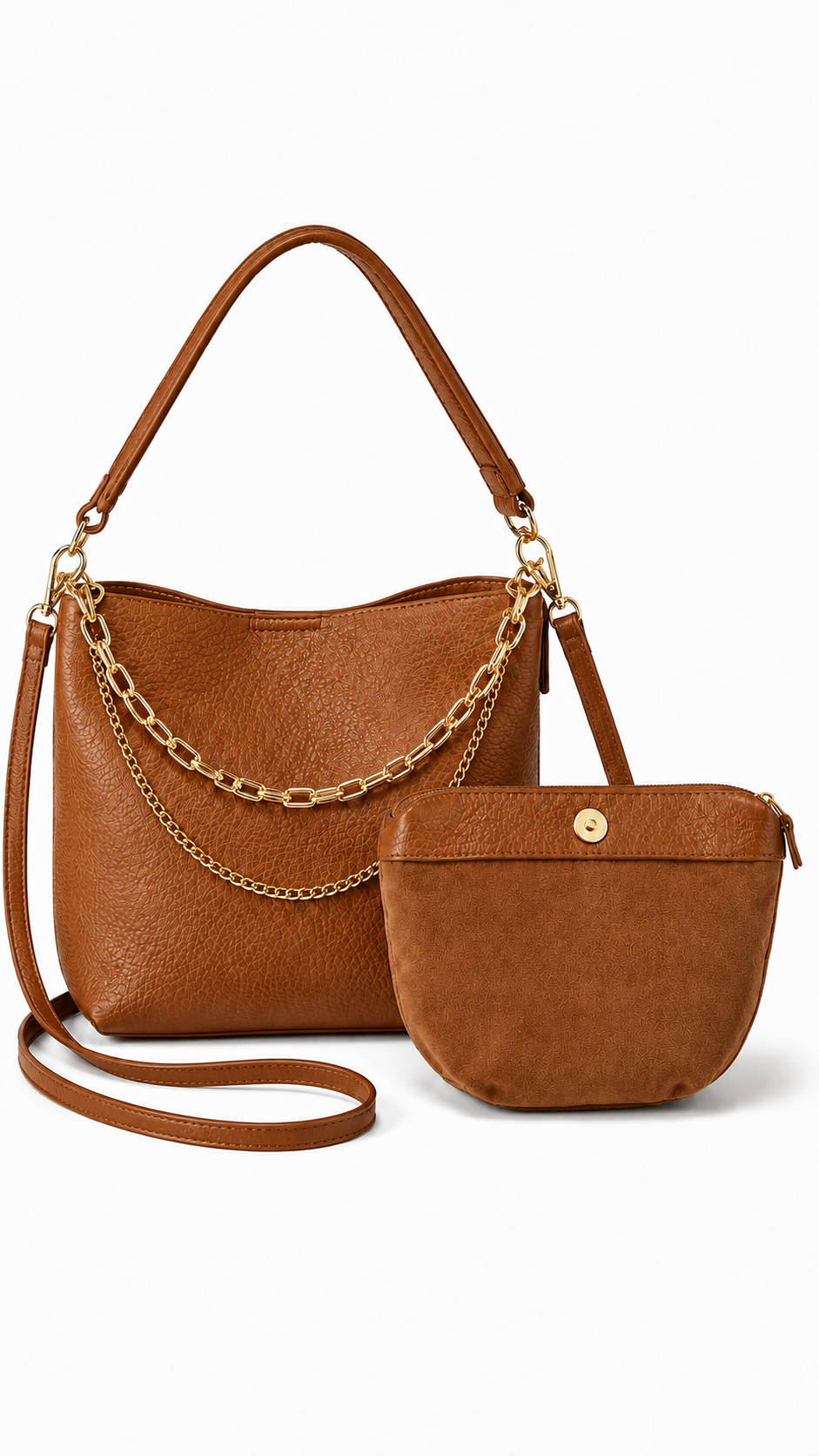 Borsa Parisienne Cuoio