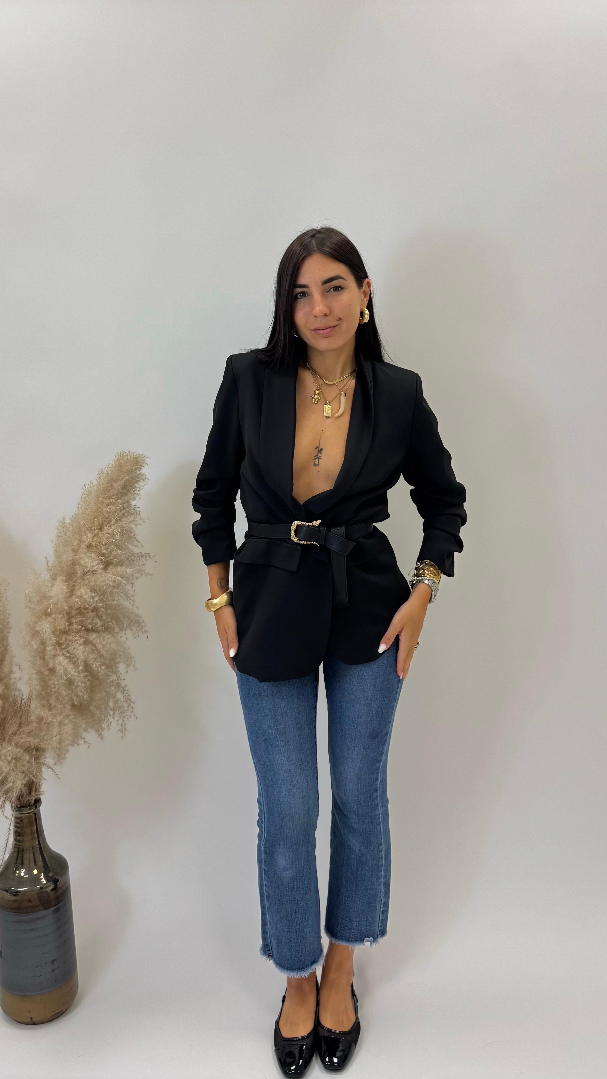 Slingback Inspo C. Vernice Nera