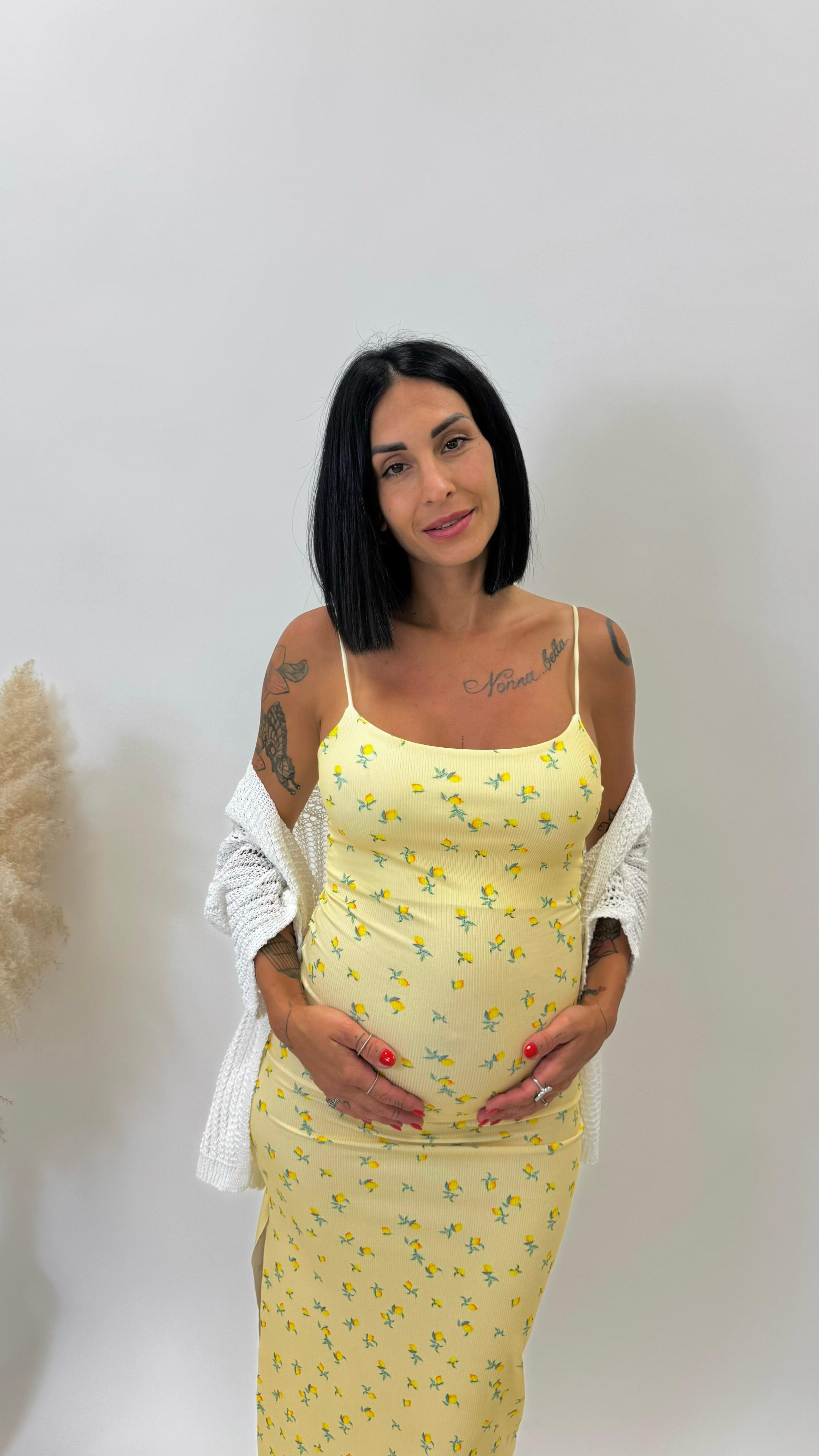 Cardigan 3/4 Traforato Bianco