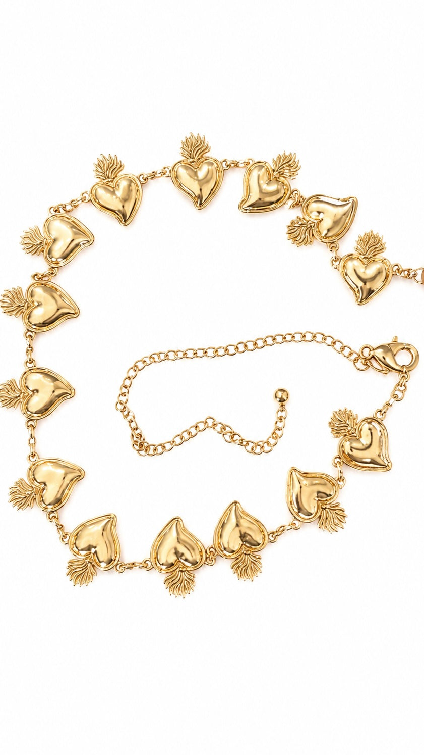 Cinta Cuore Sacro Chain