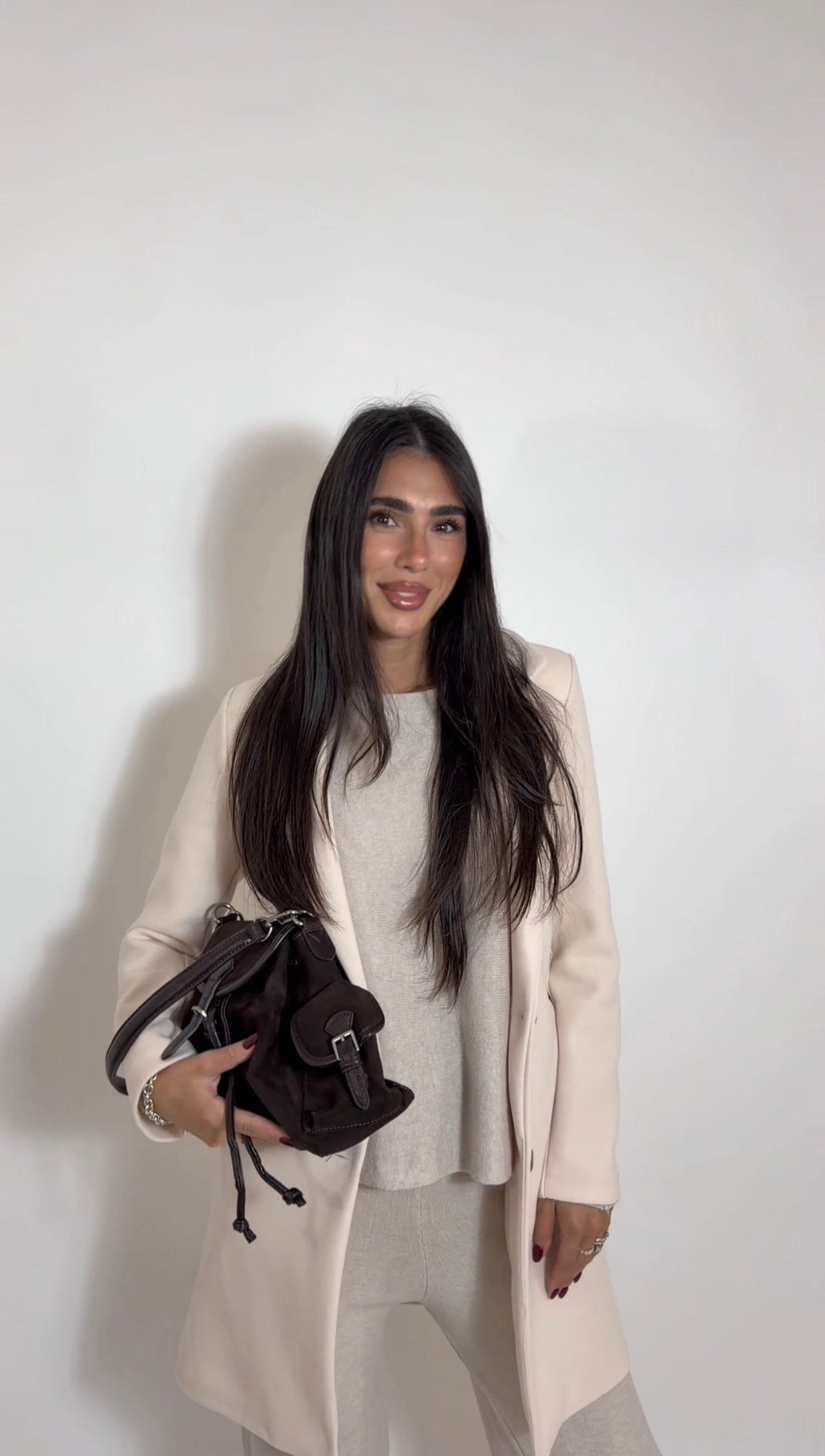 Coat Regular Fit Burro