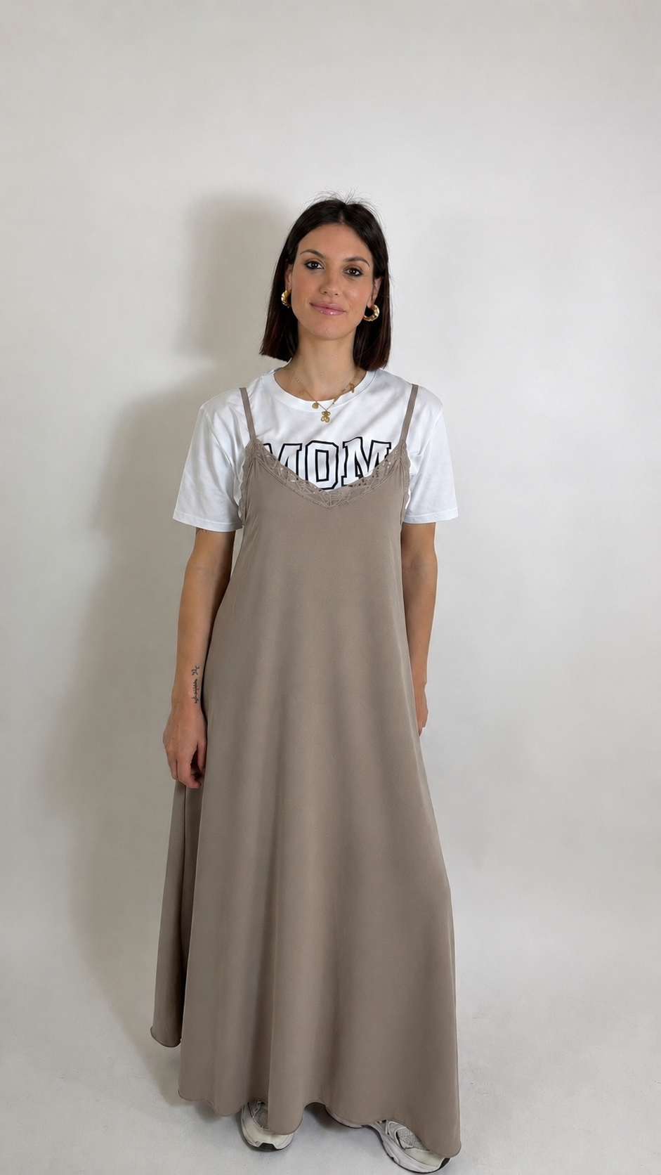 Slip Dress Tortora