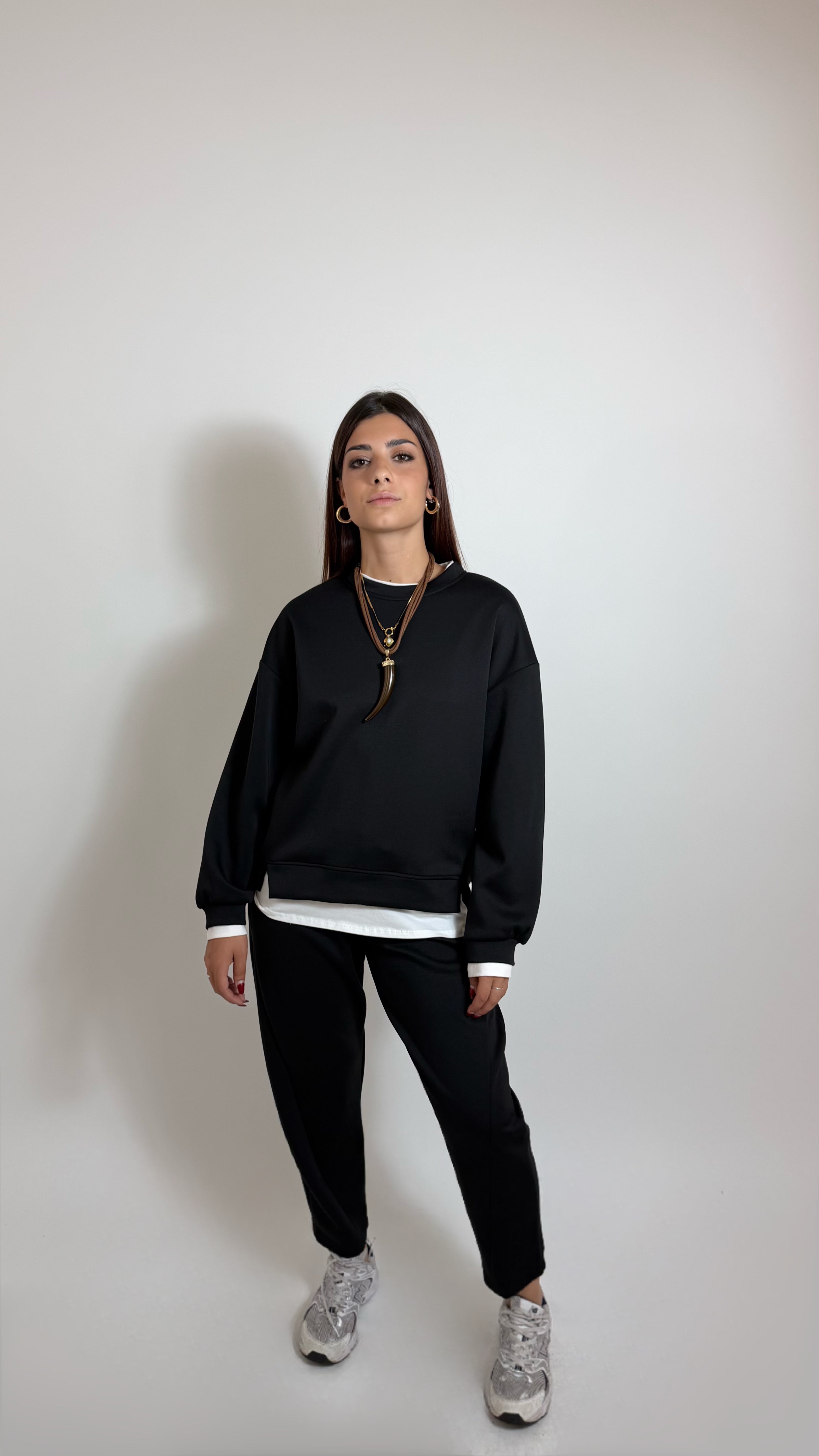 Pantalone Felpa Nero
