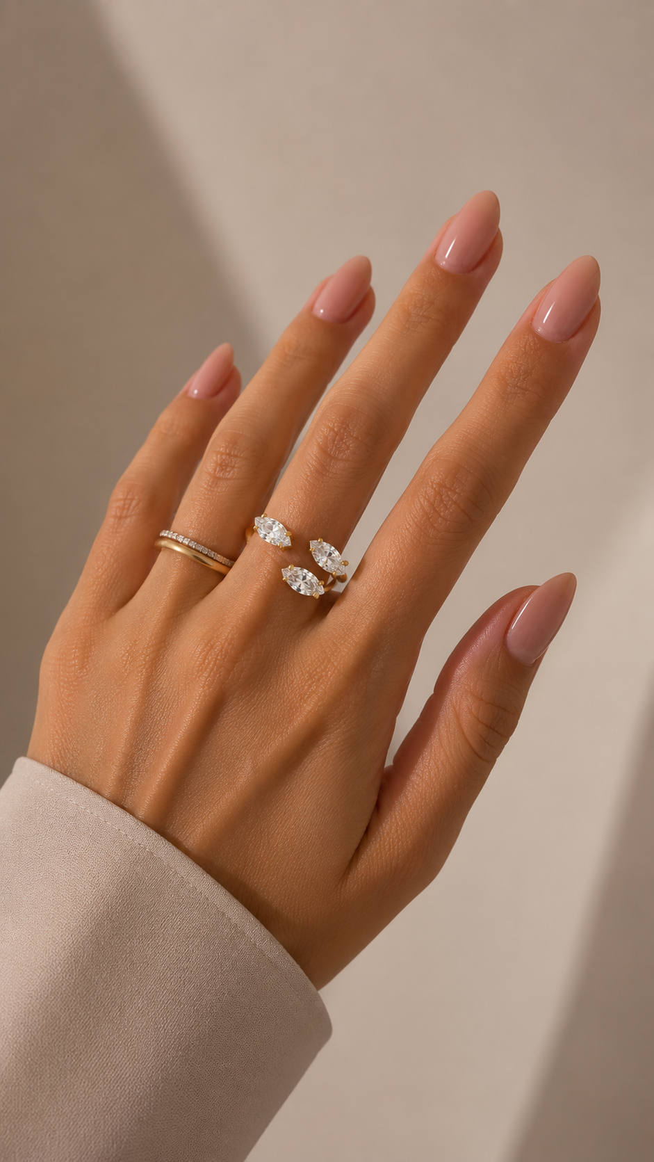 Anello Tris Strass