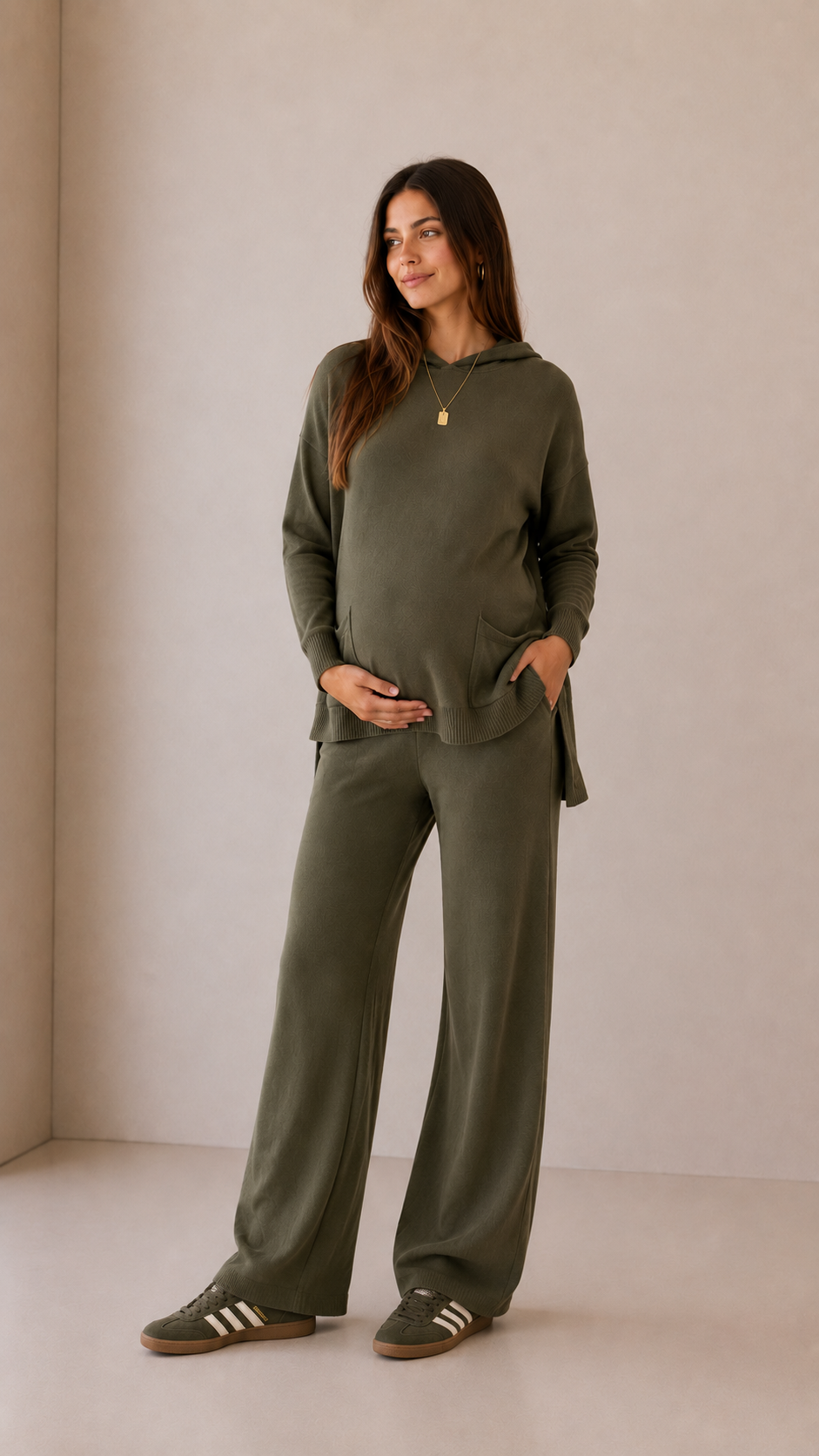 Sporty Set Maglina Morbida Verde Utility