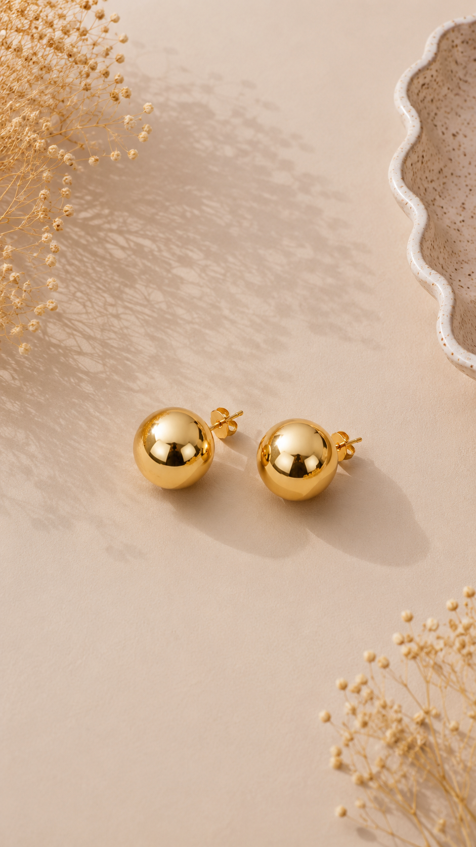 Orecchini Sphere Gold