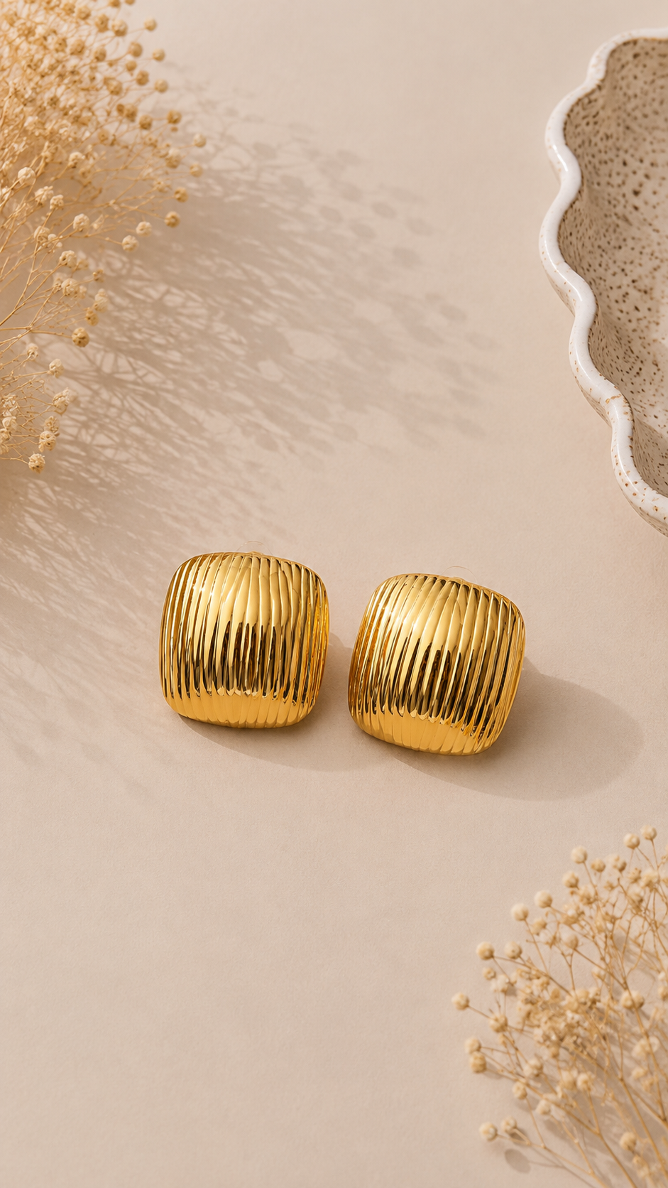Orecchini Square Gold