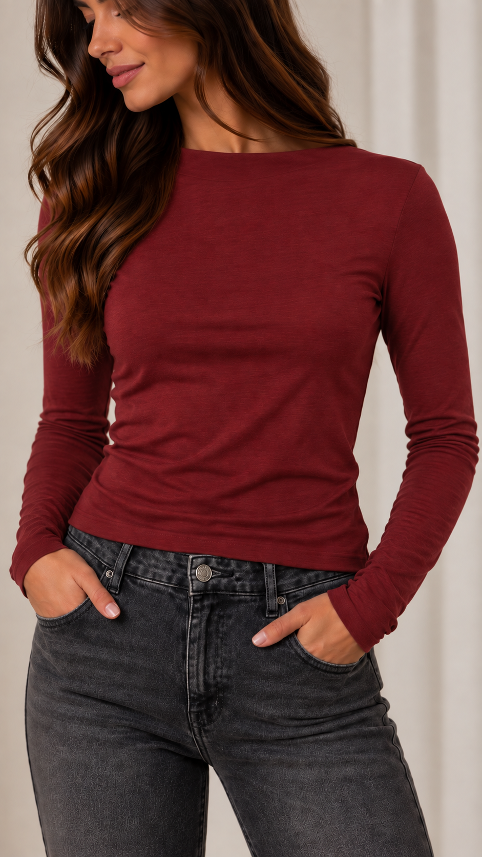 Maglia Sofí Rosso India