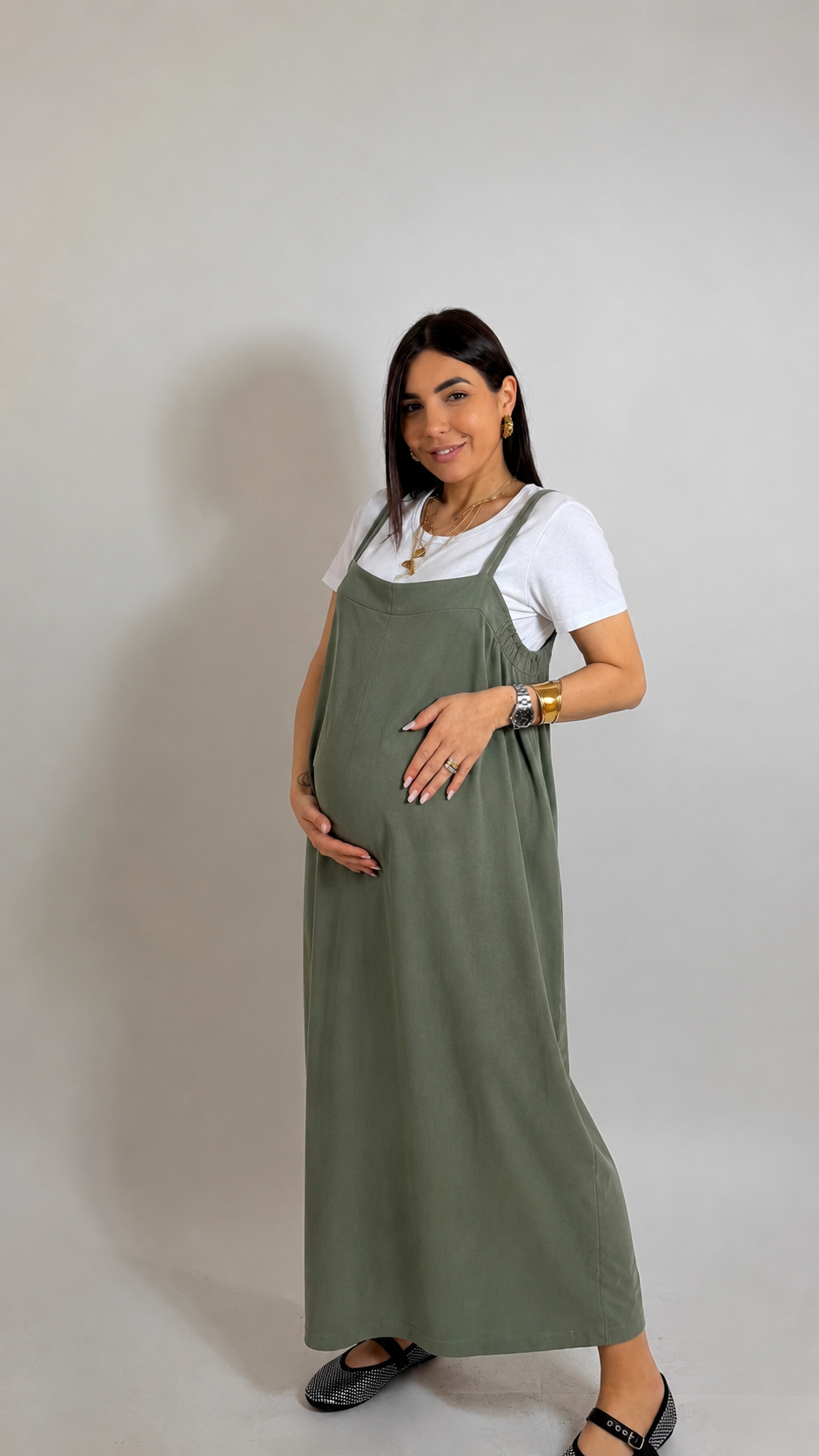 Abito Safari T-Shirt inclusa Verde Utility