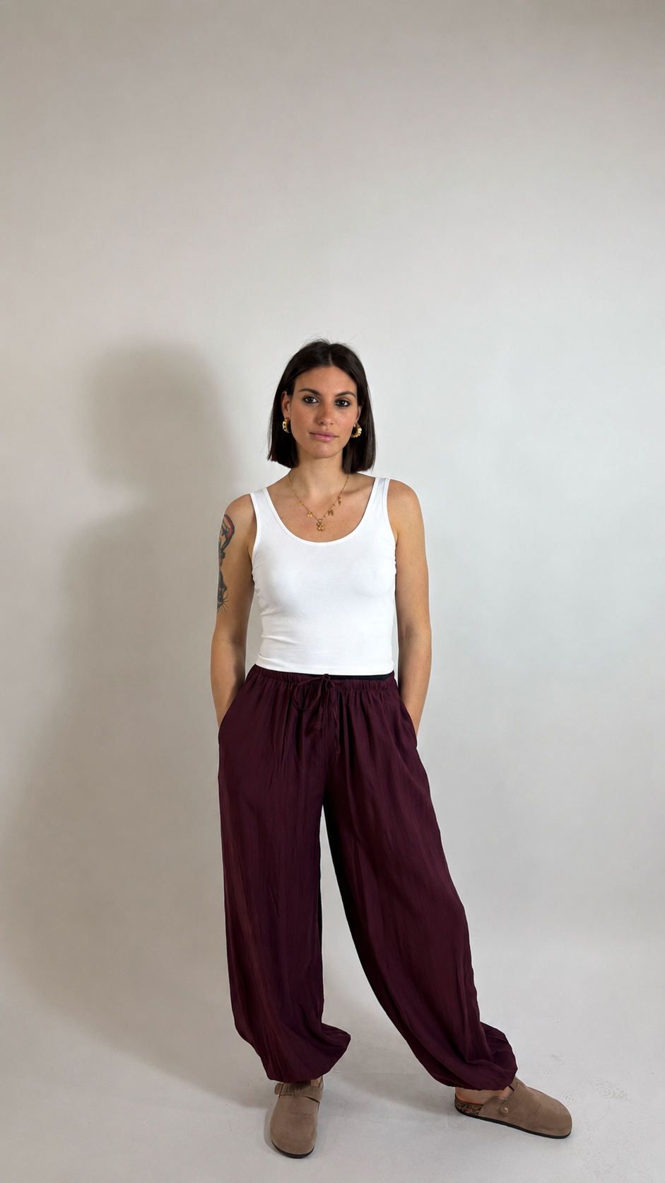 Canotta Basic Bianca