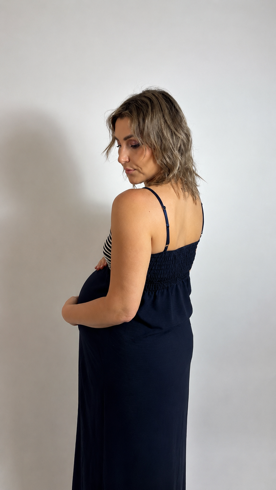 Abito Graphic Wave Blu