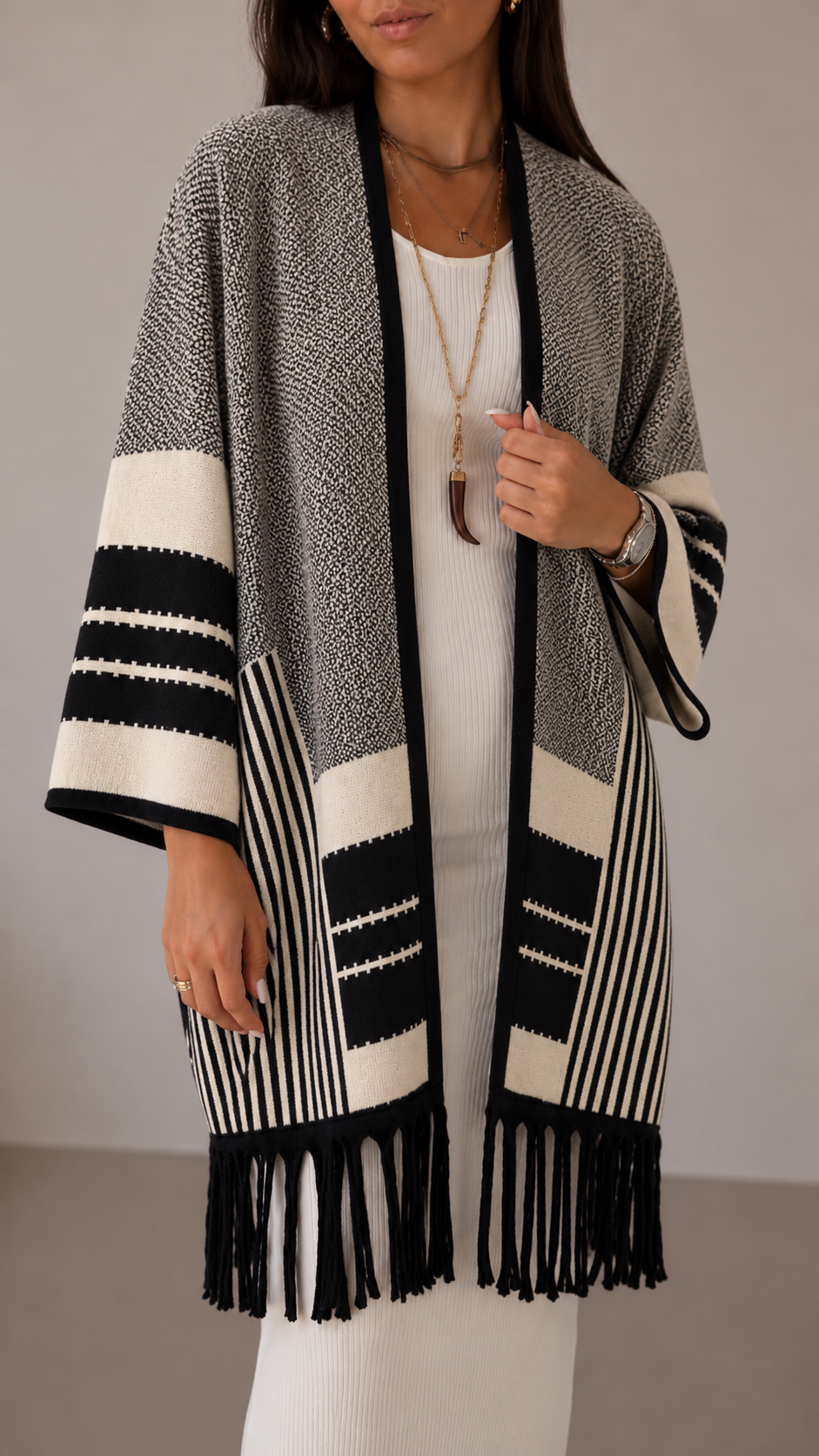 Cardigan Manica Campana Folk