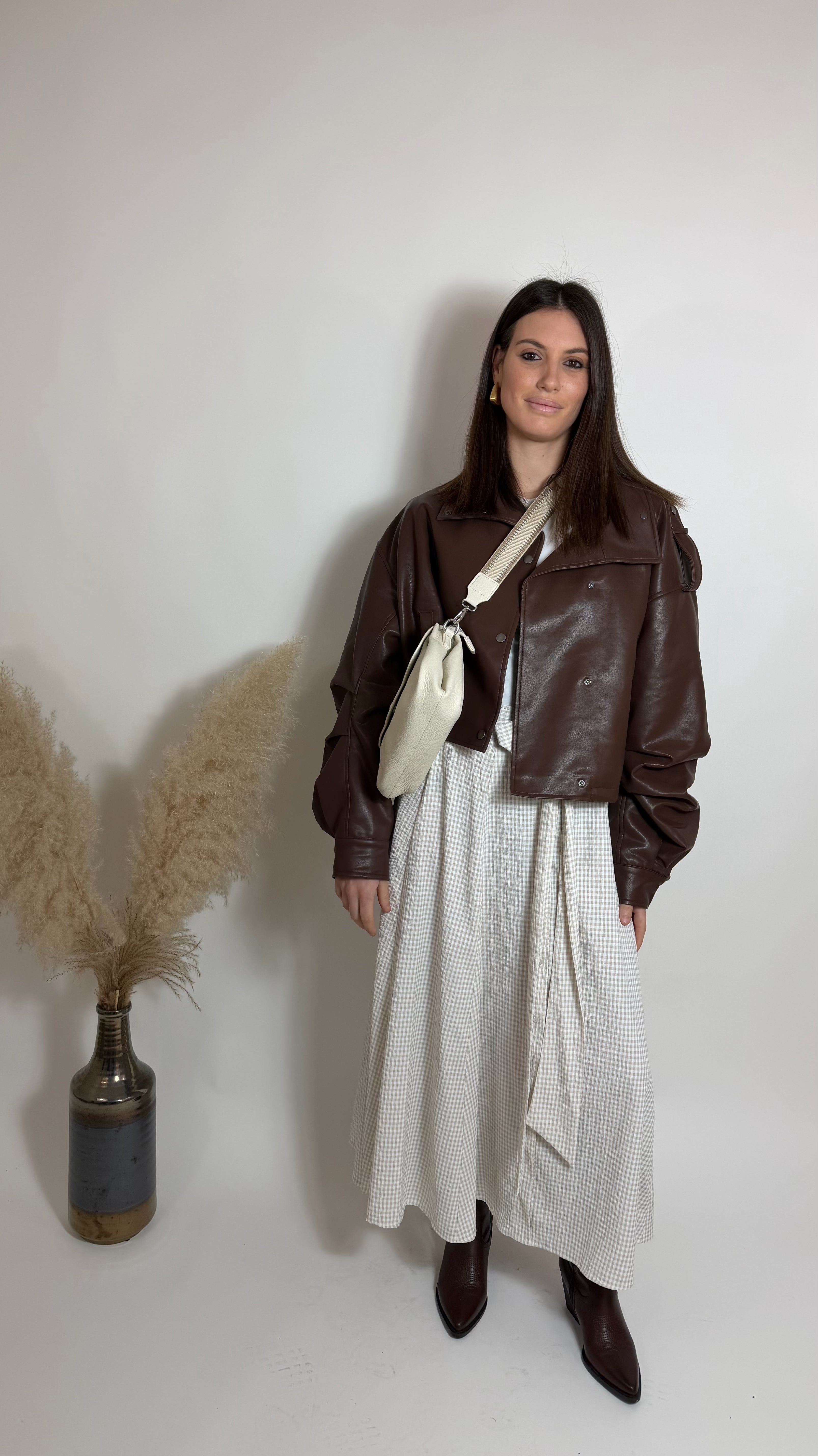 Chiodo Oversize Cioccolato