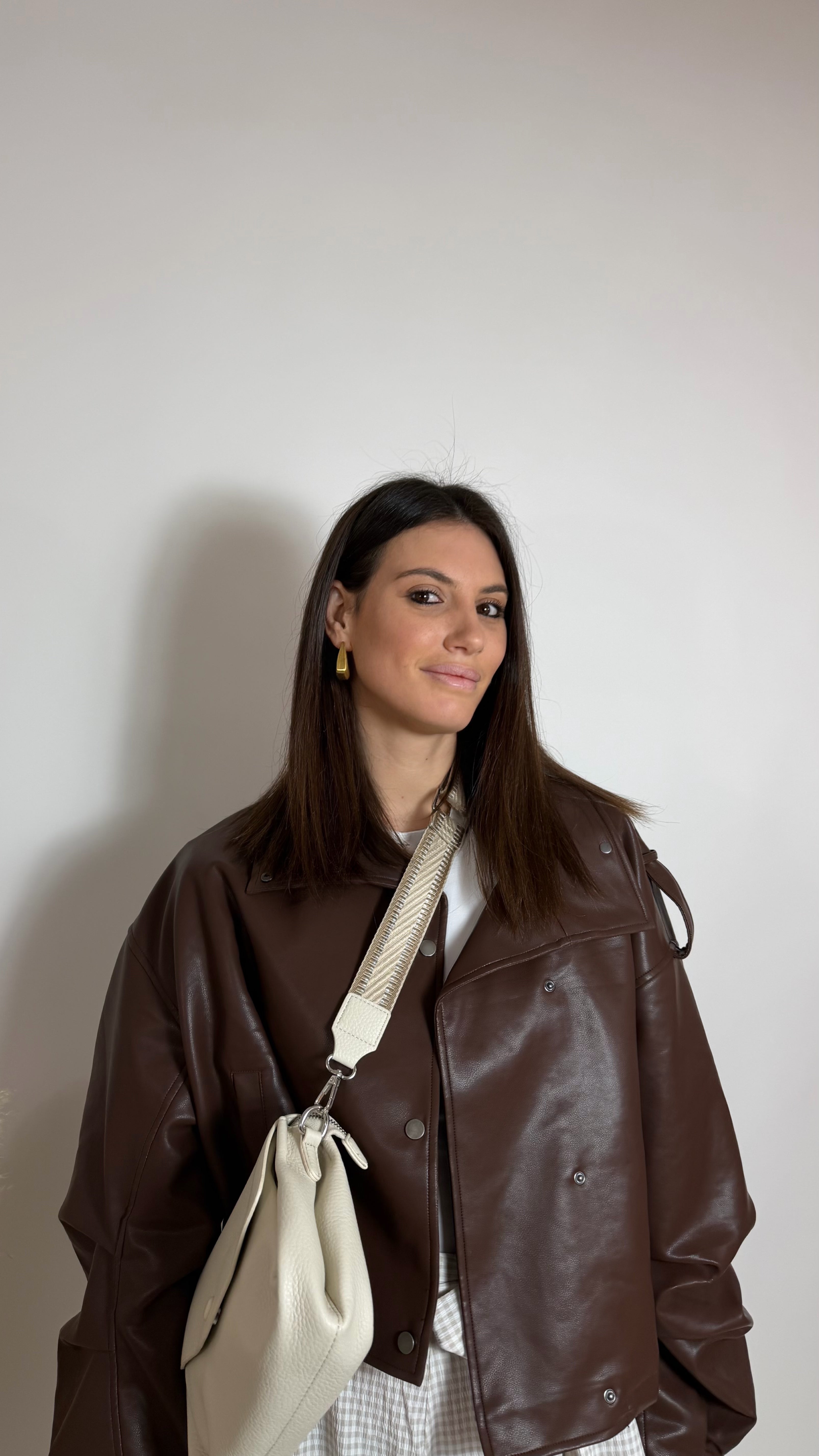 Chiodo Oversize Cioccolato