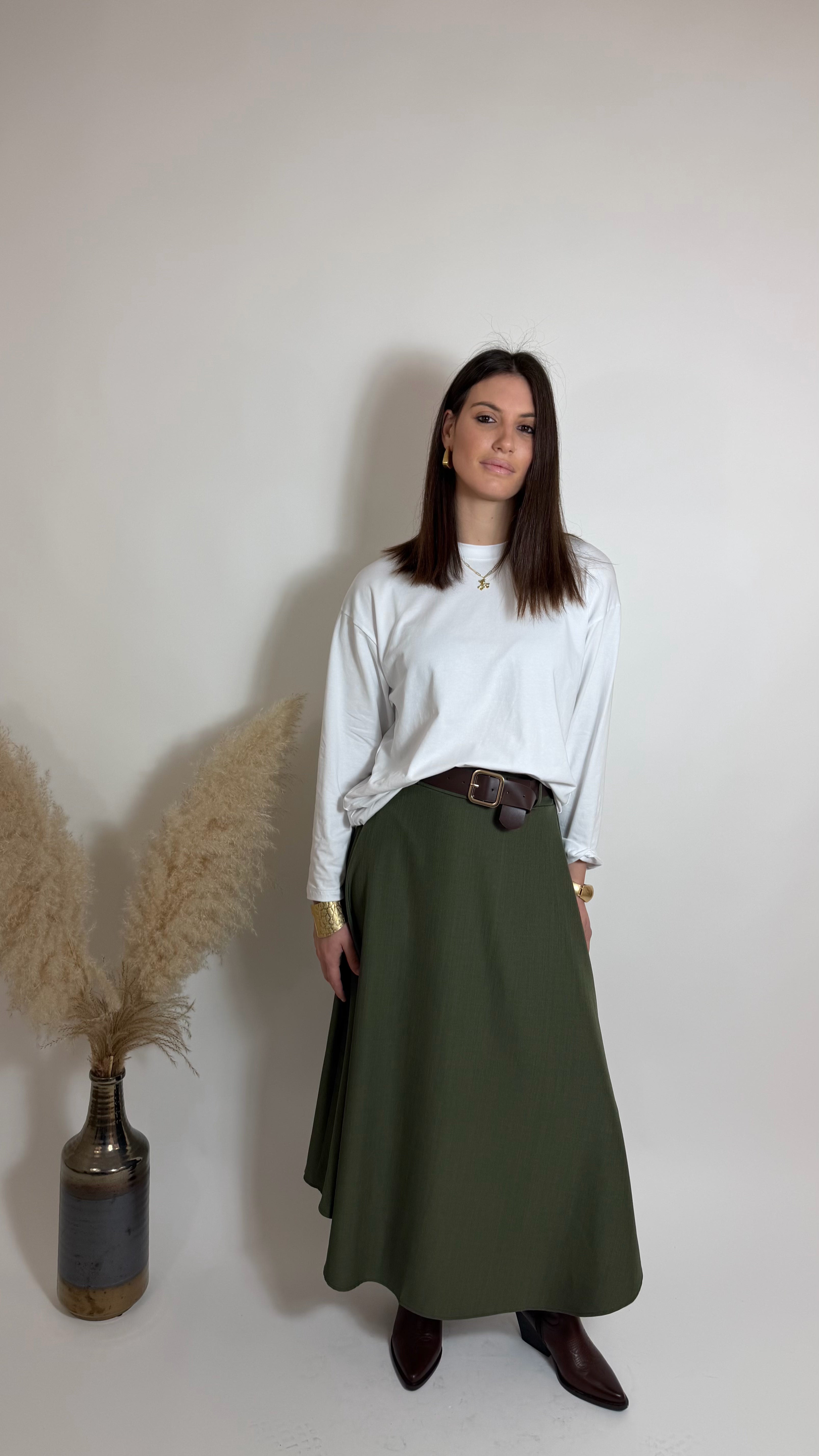 Longuette con Cinta Verde