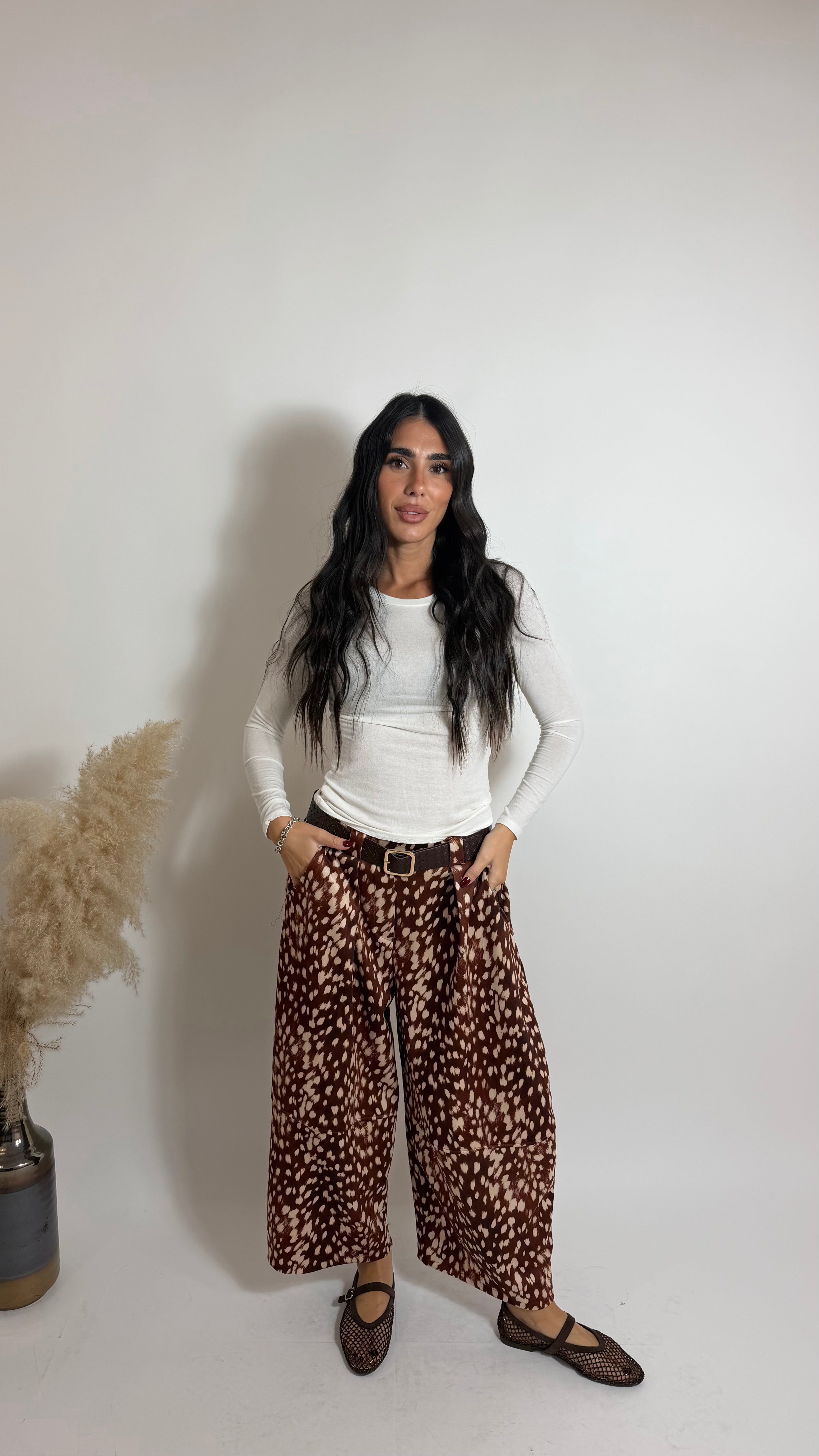 Pantalone Bambi Wide