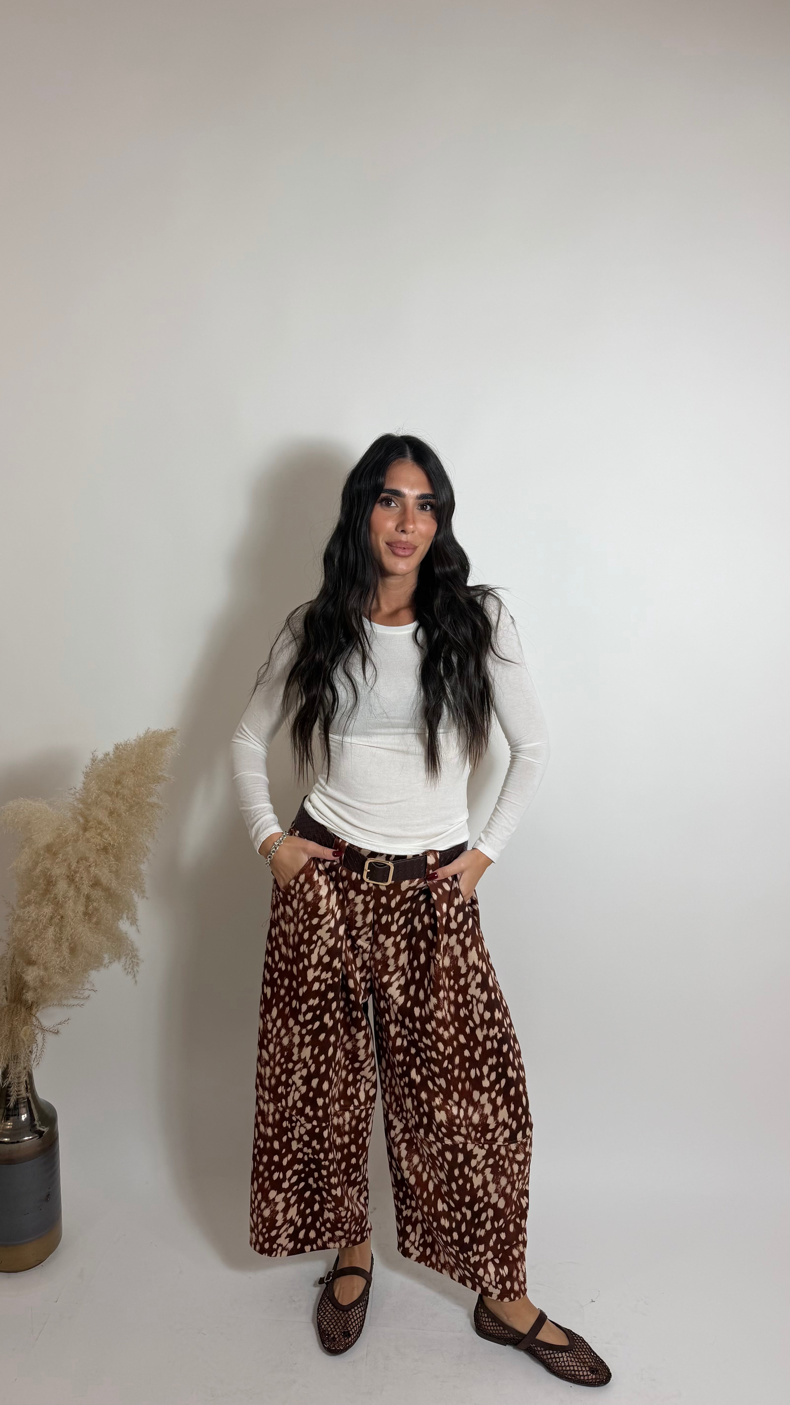 Pantalone Bambi Wide