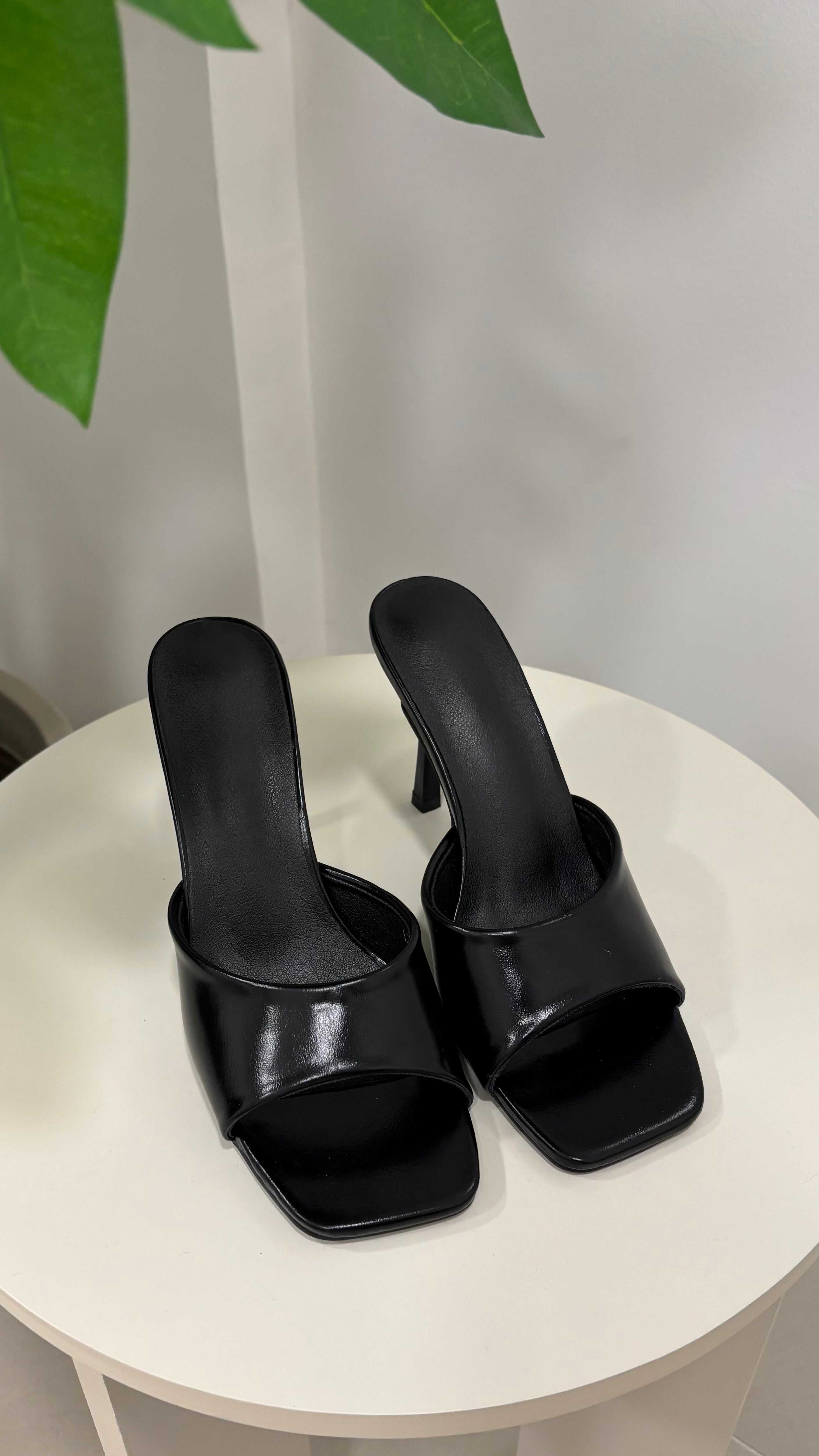Sandalo Tacco Essential Noir