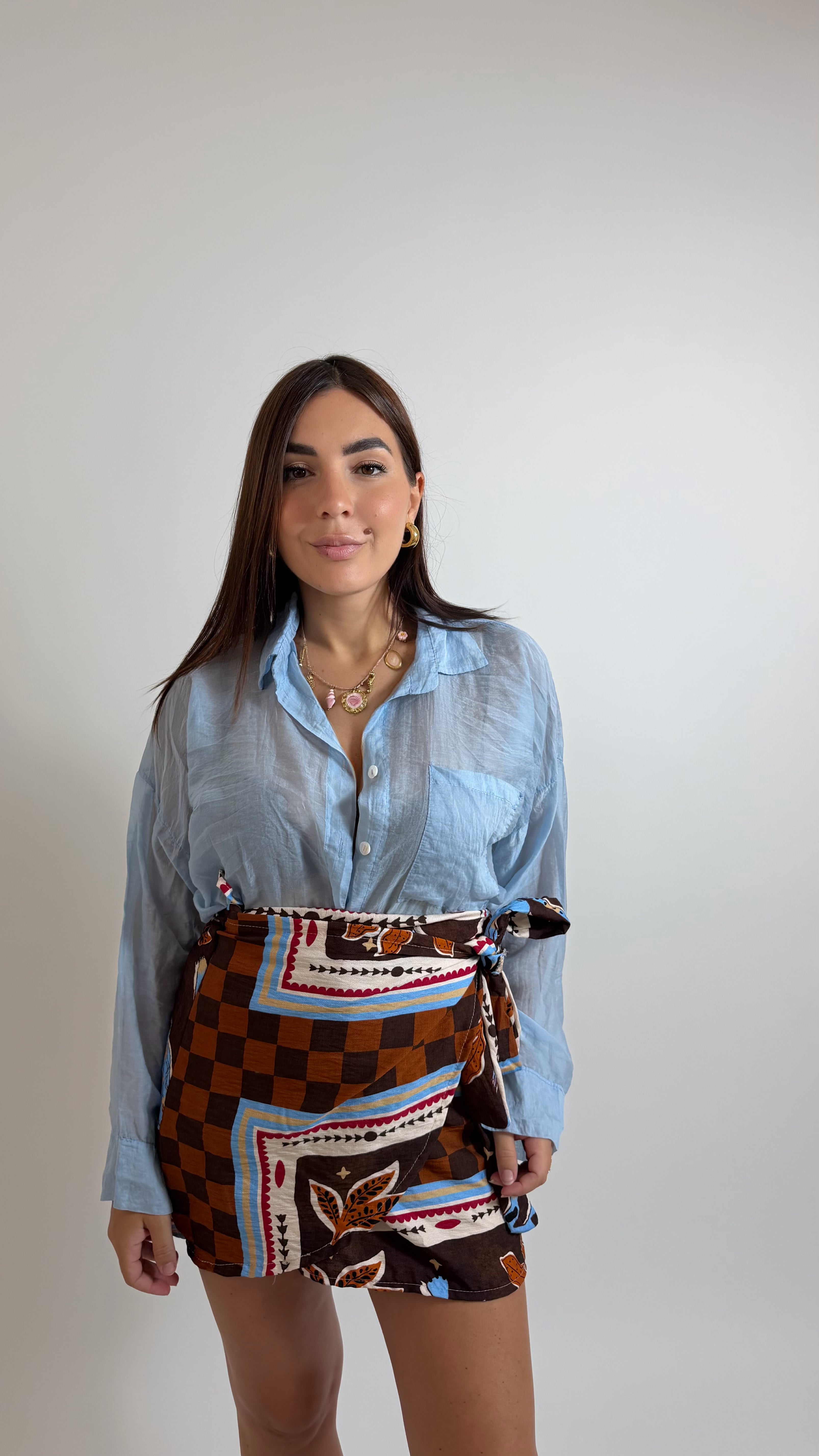 Camicia Soft Sky