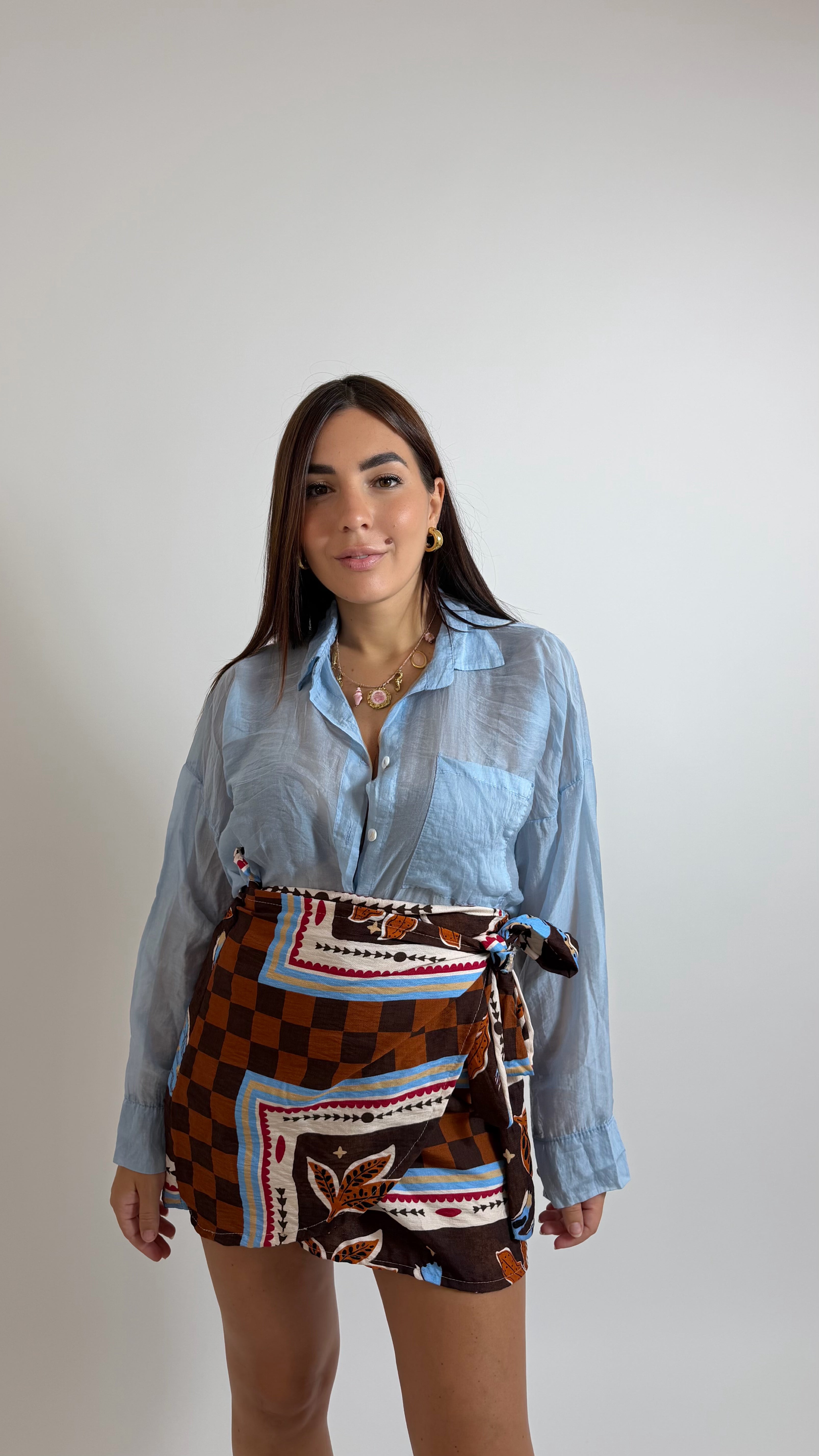 Camicia Soft Sky