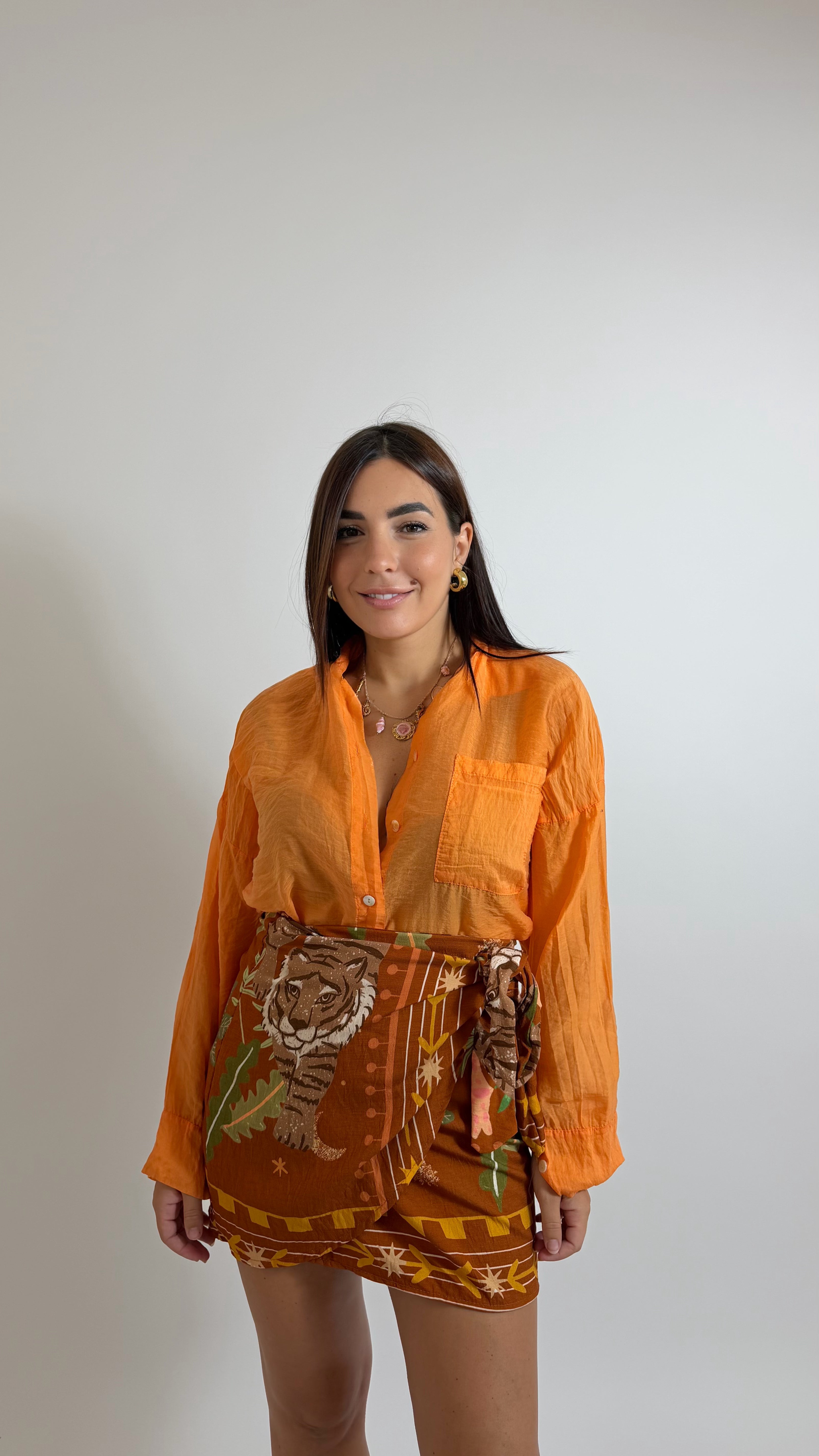 Camicia Soft Orange