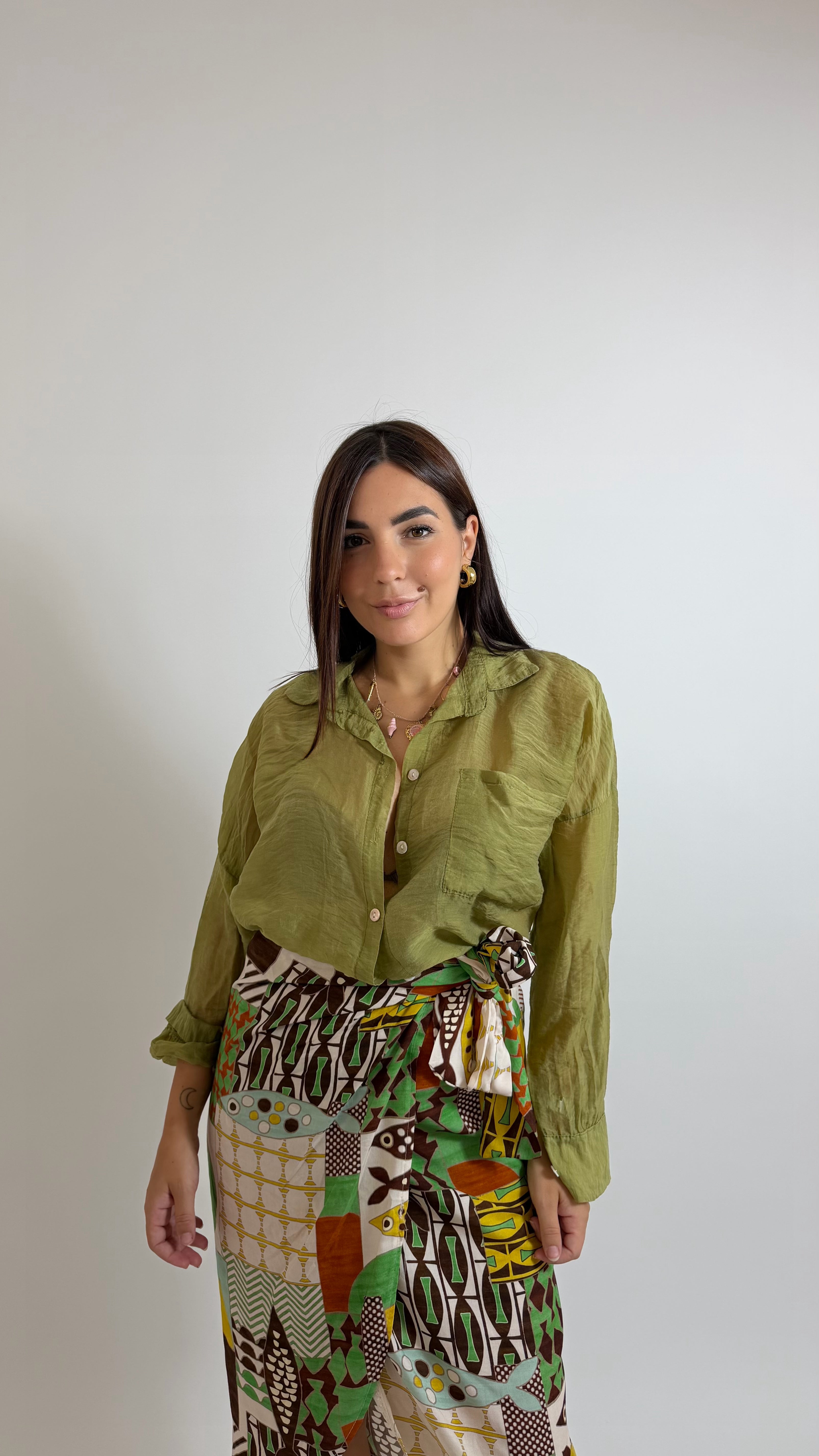 Camicia Soft Verde