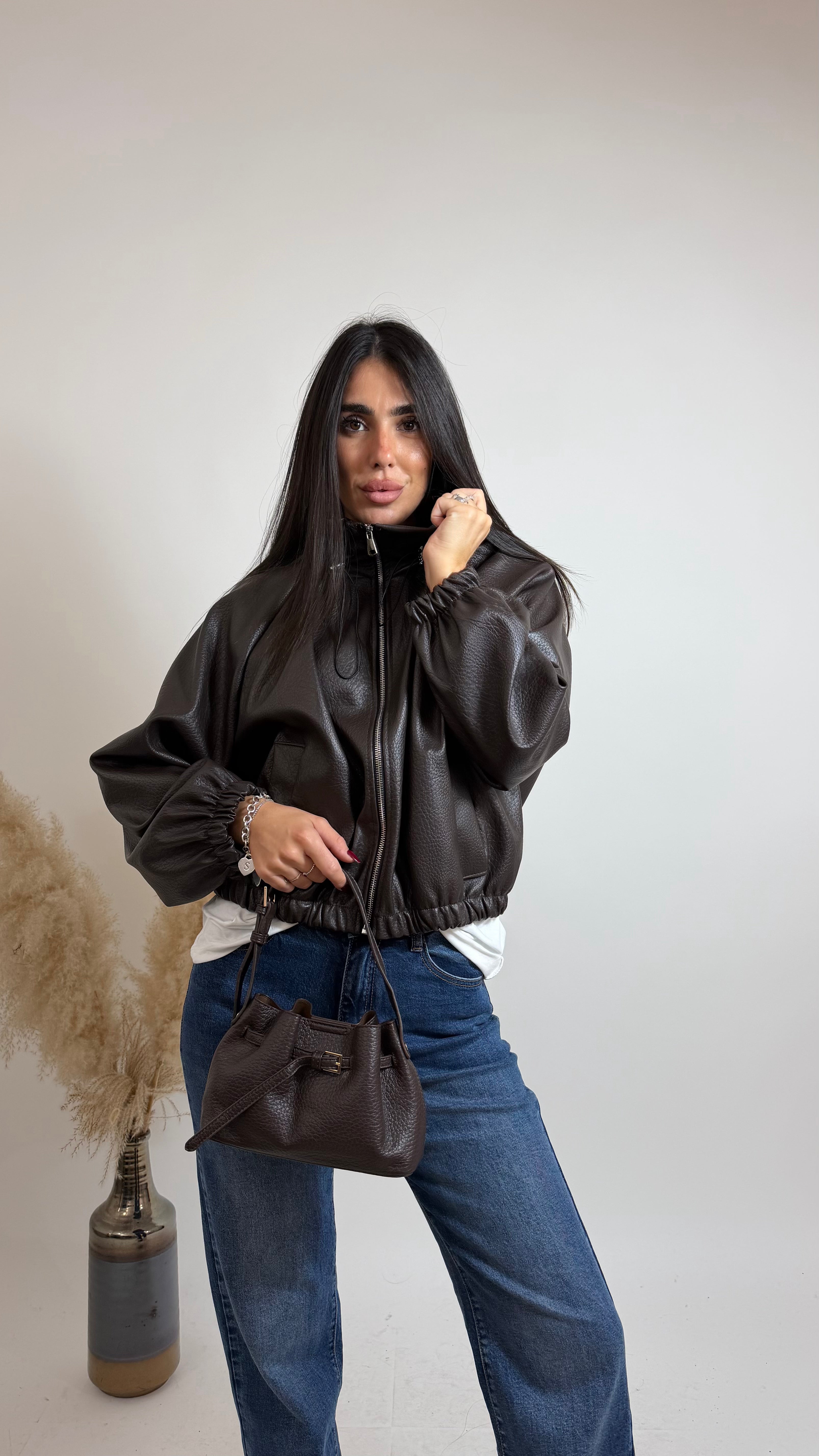 Bomber Leather Urban