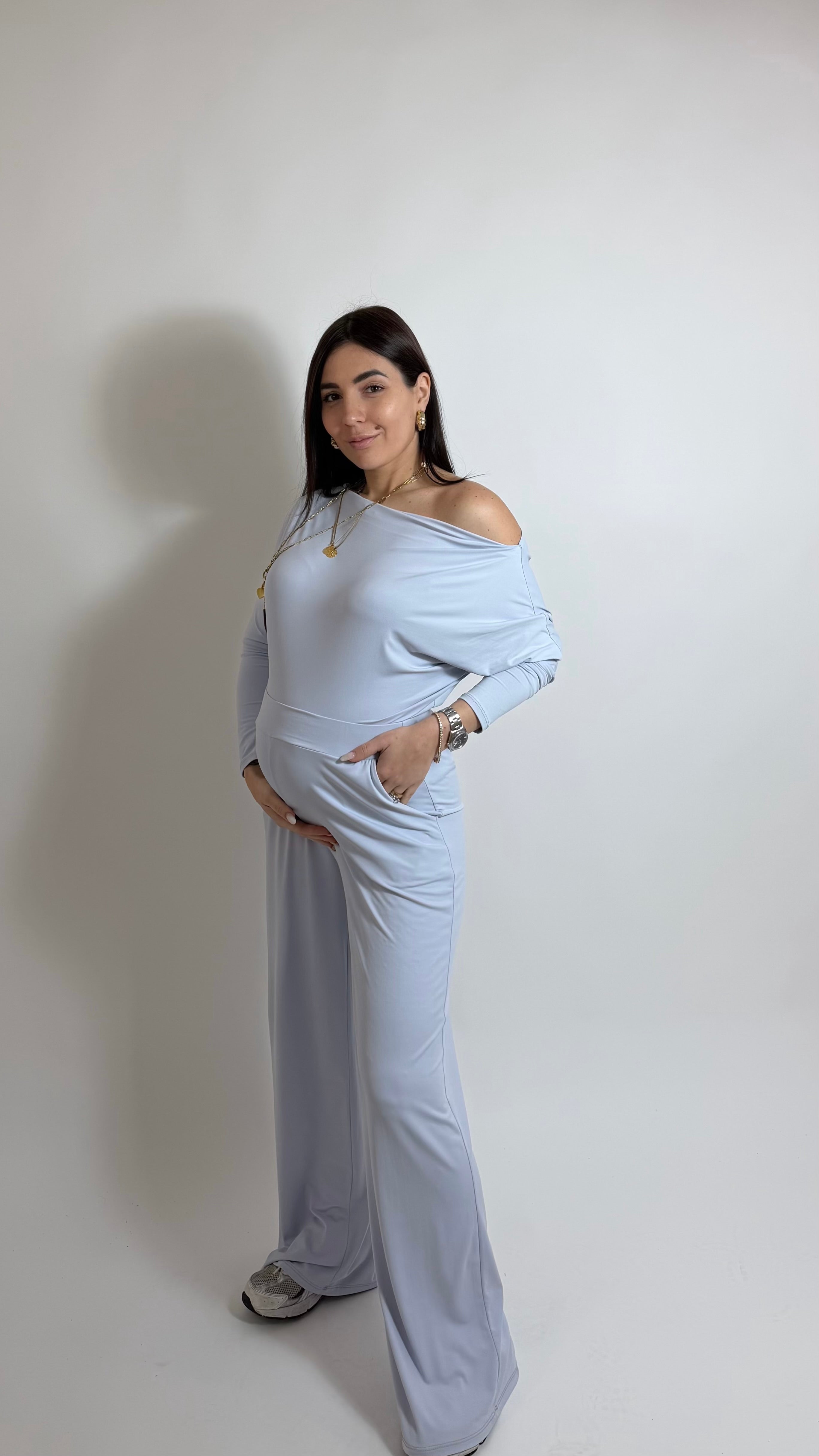 Pantalone Yoga Second Skin / Ghiaccio