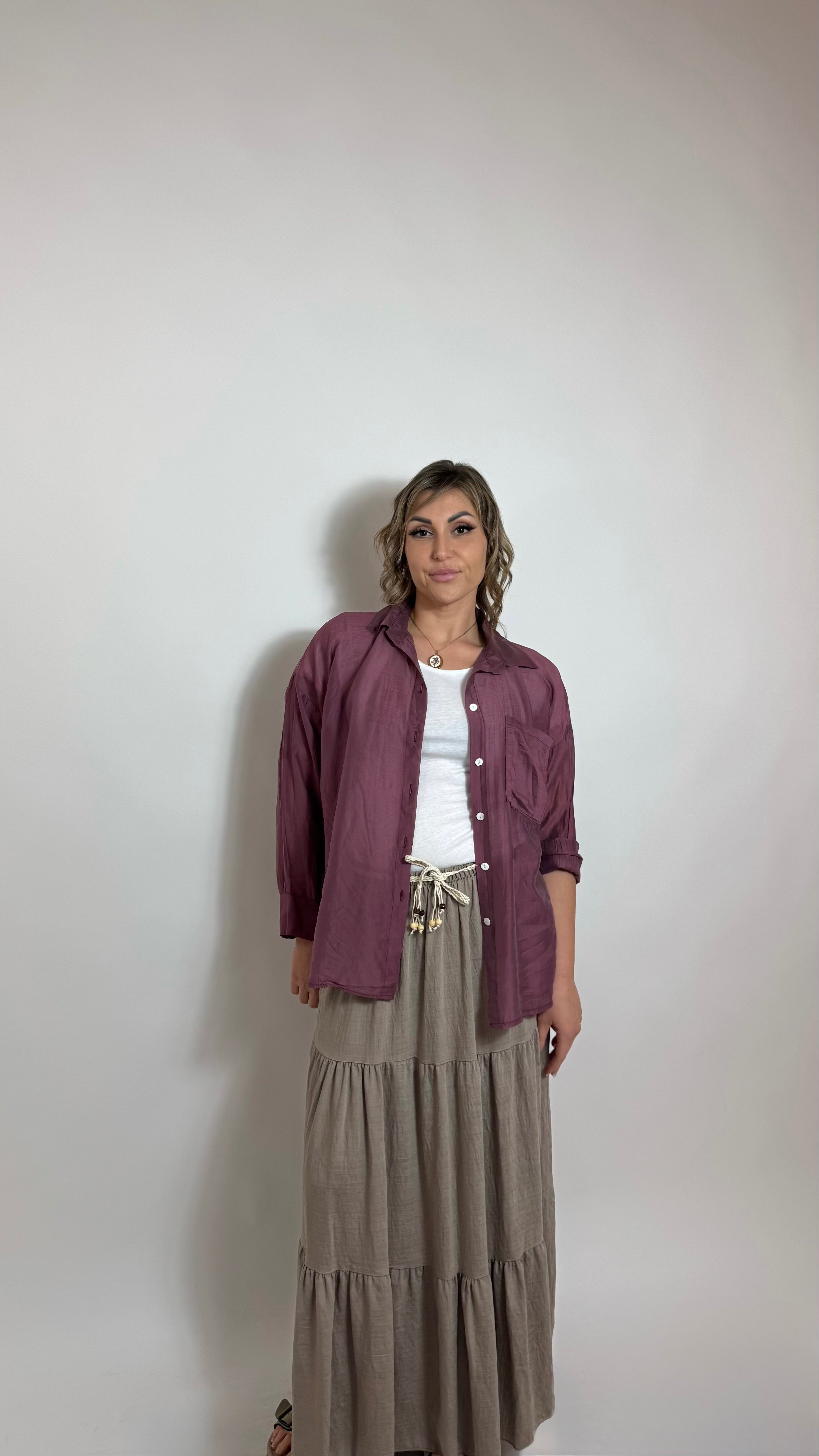 Gonna Balze Boho Tortora