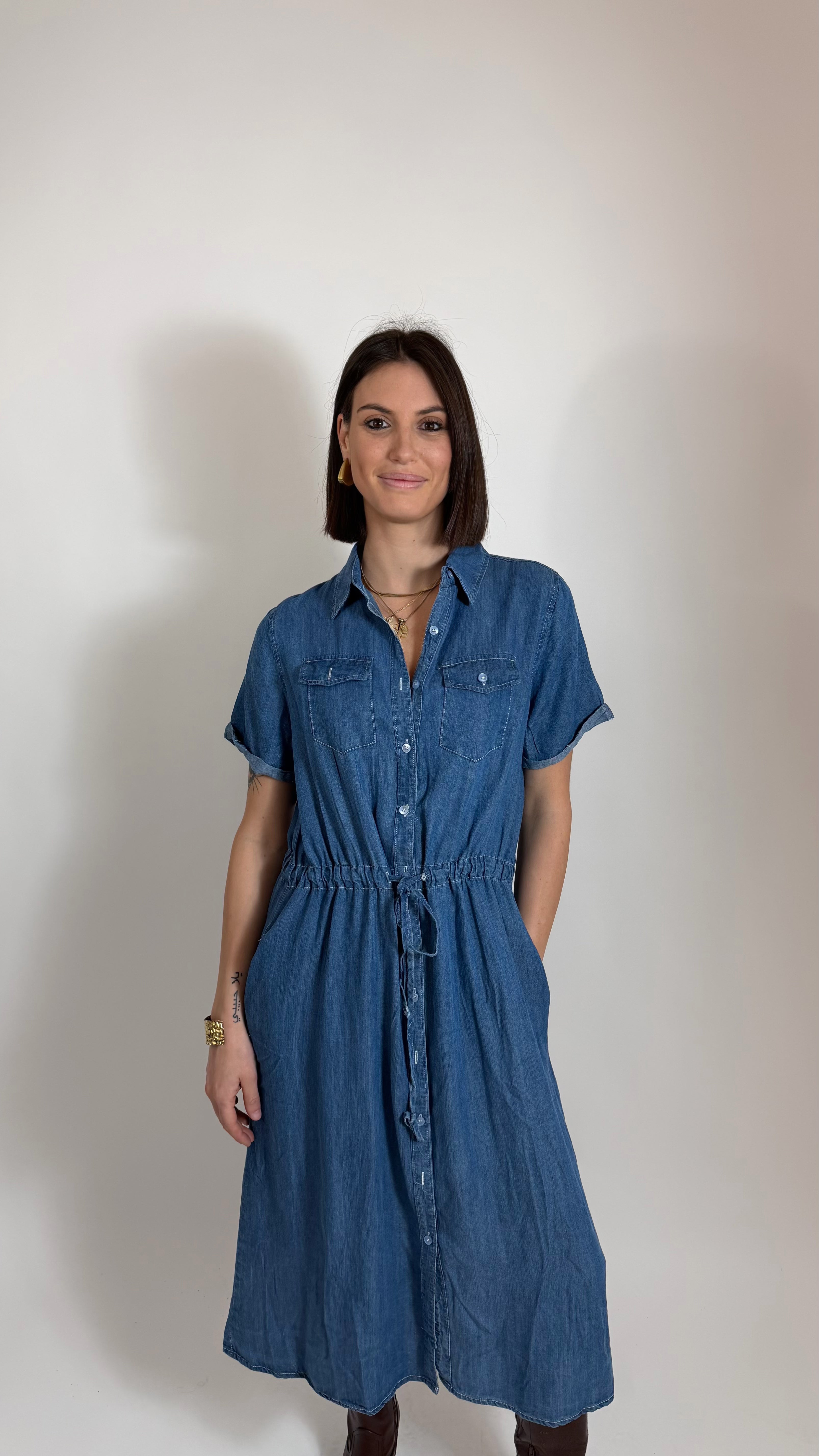 Abito Chambray Coulisse