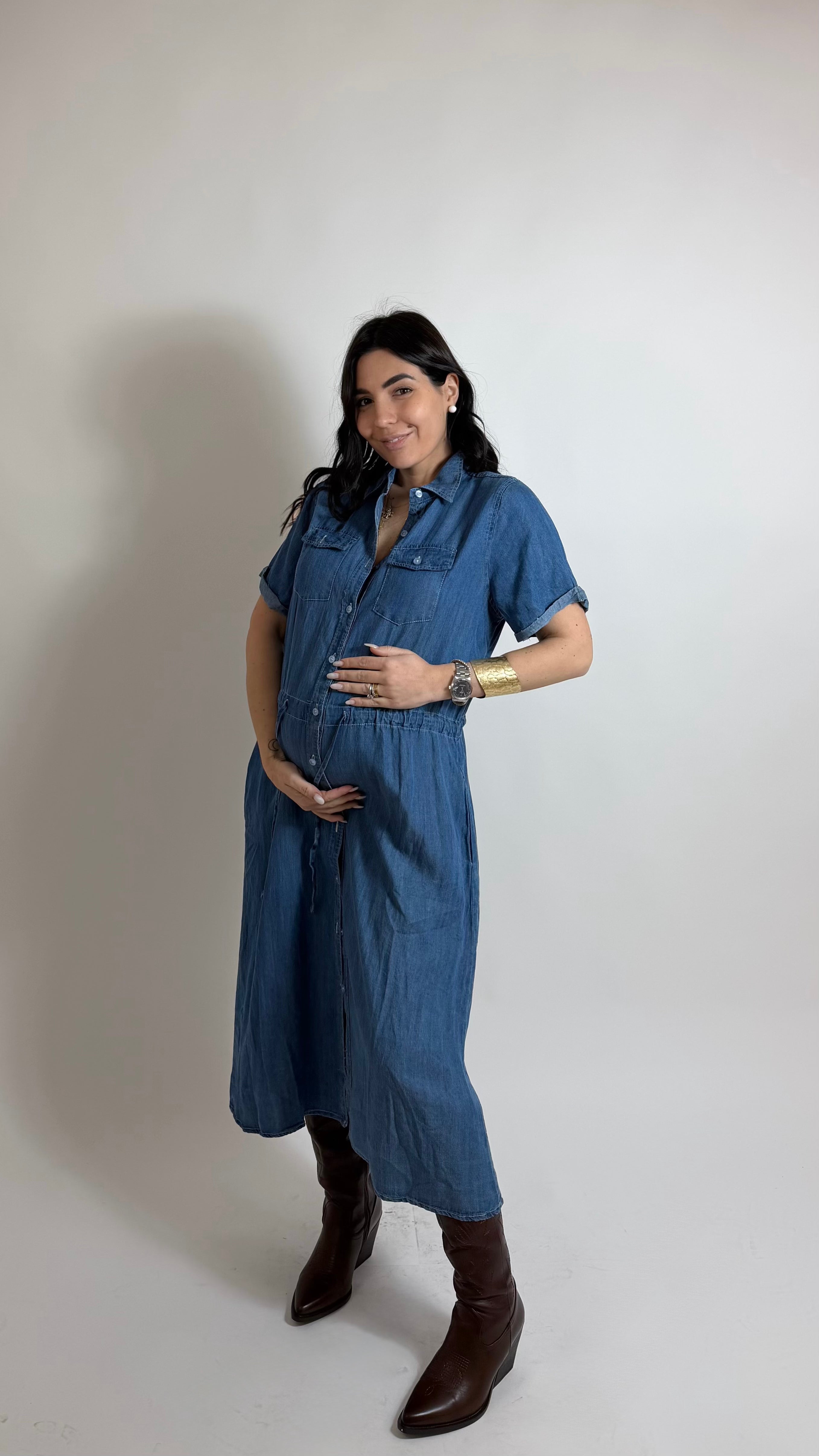 Abito Chambray Coulisse