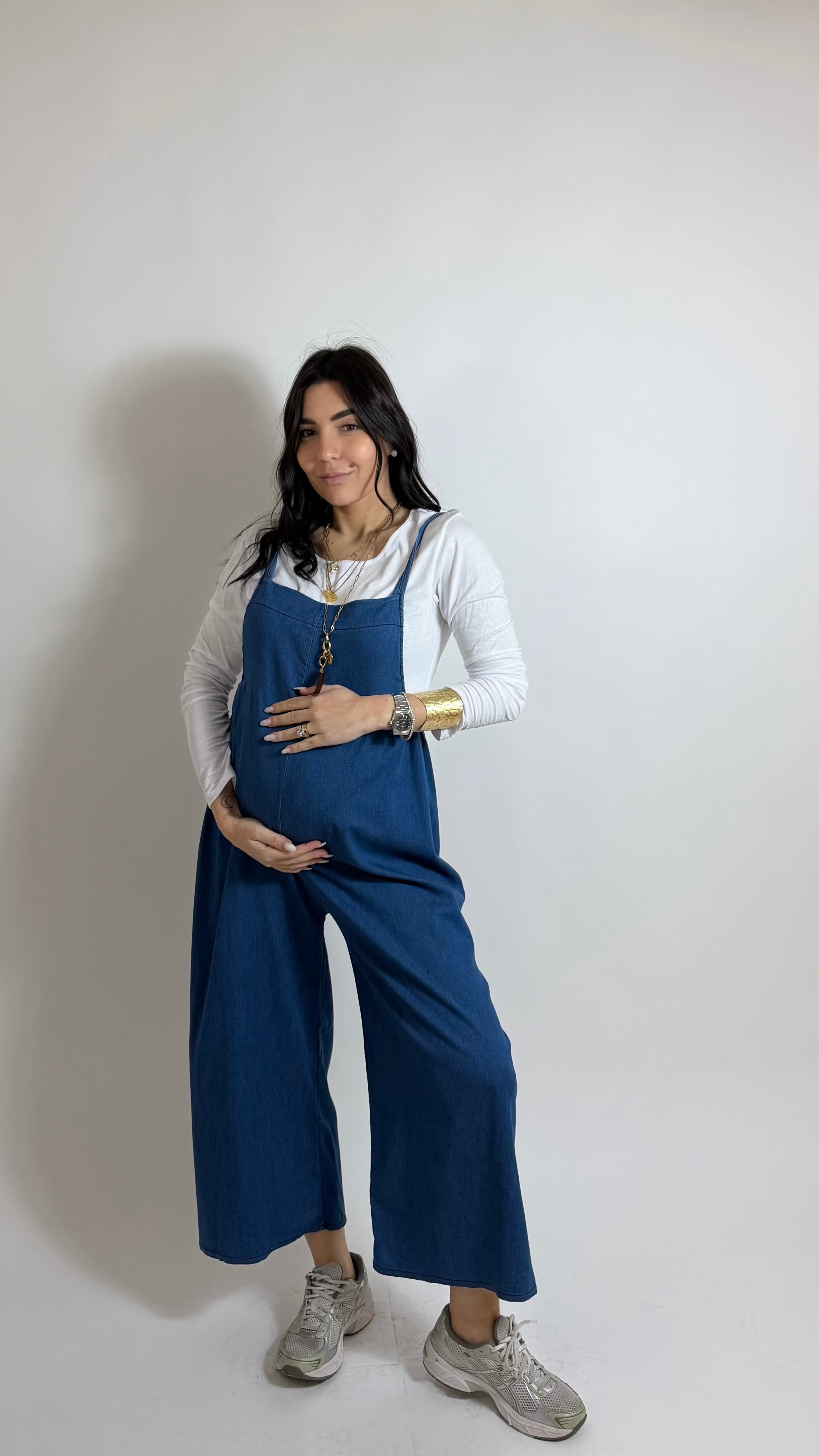 Salopette Chambray Be You / lavaggio chiaro