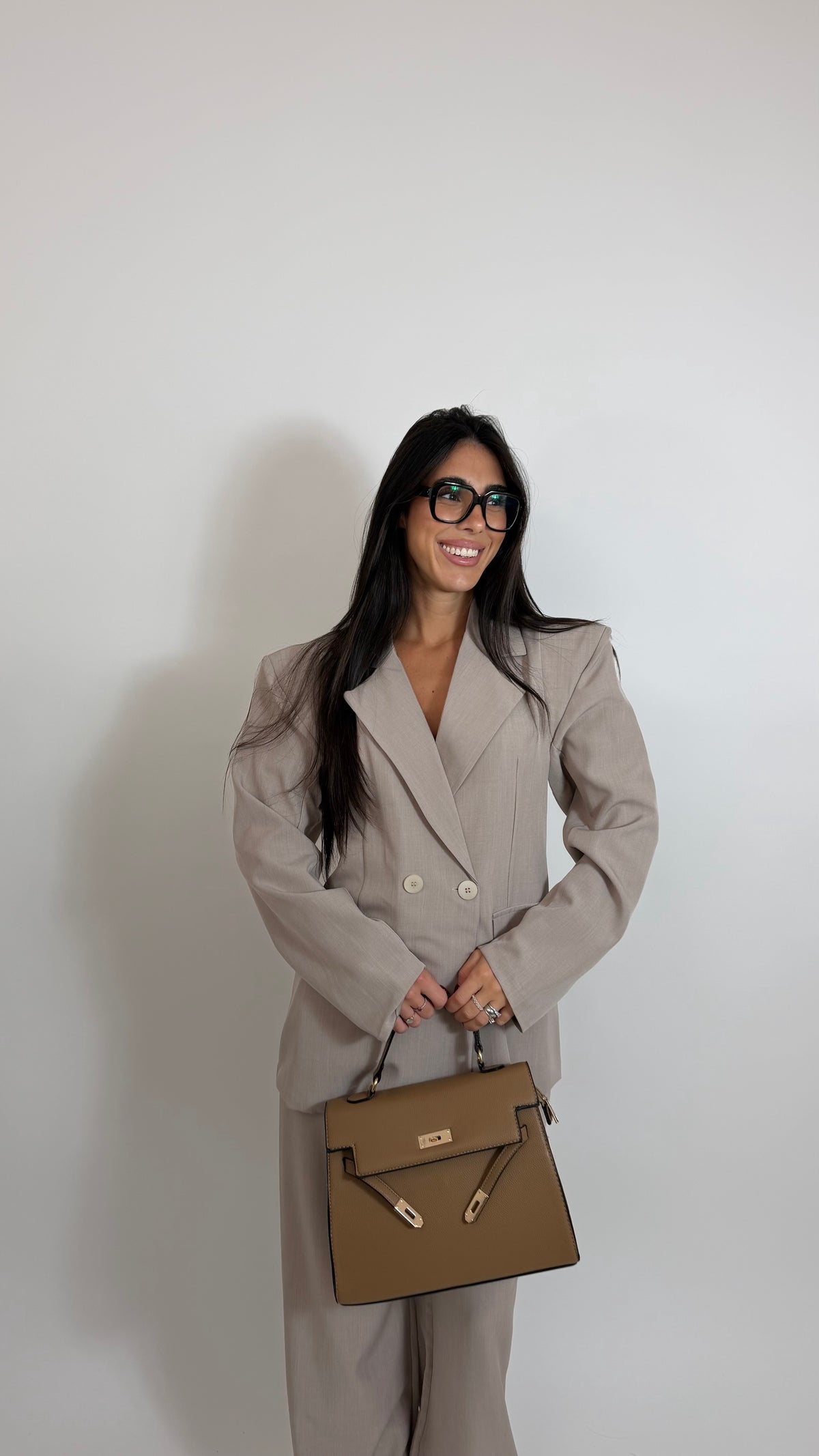 Tailleur Power Ecru