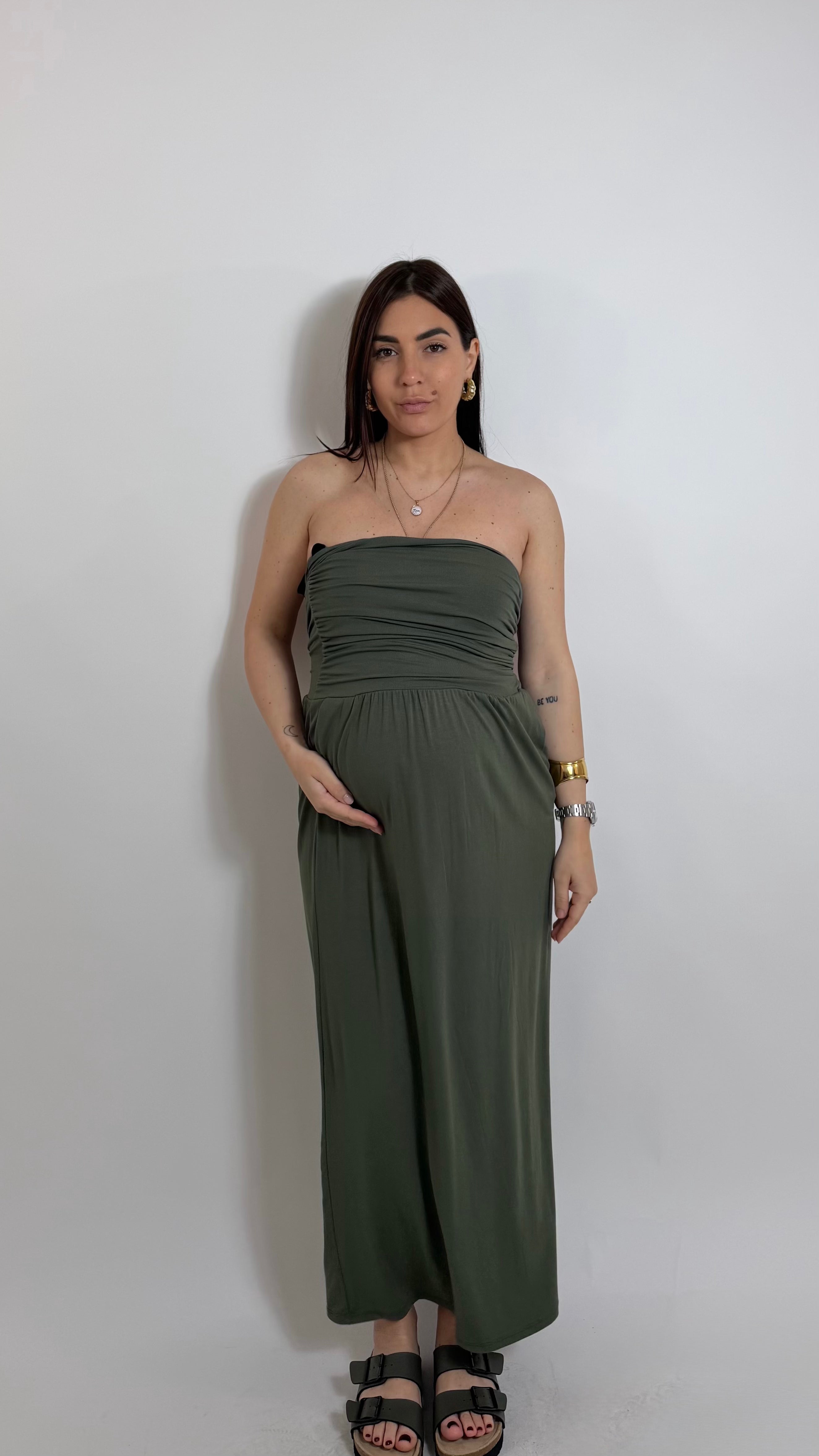 Abito Free Verde Utility