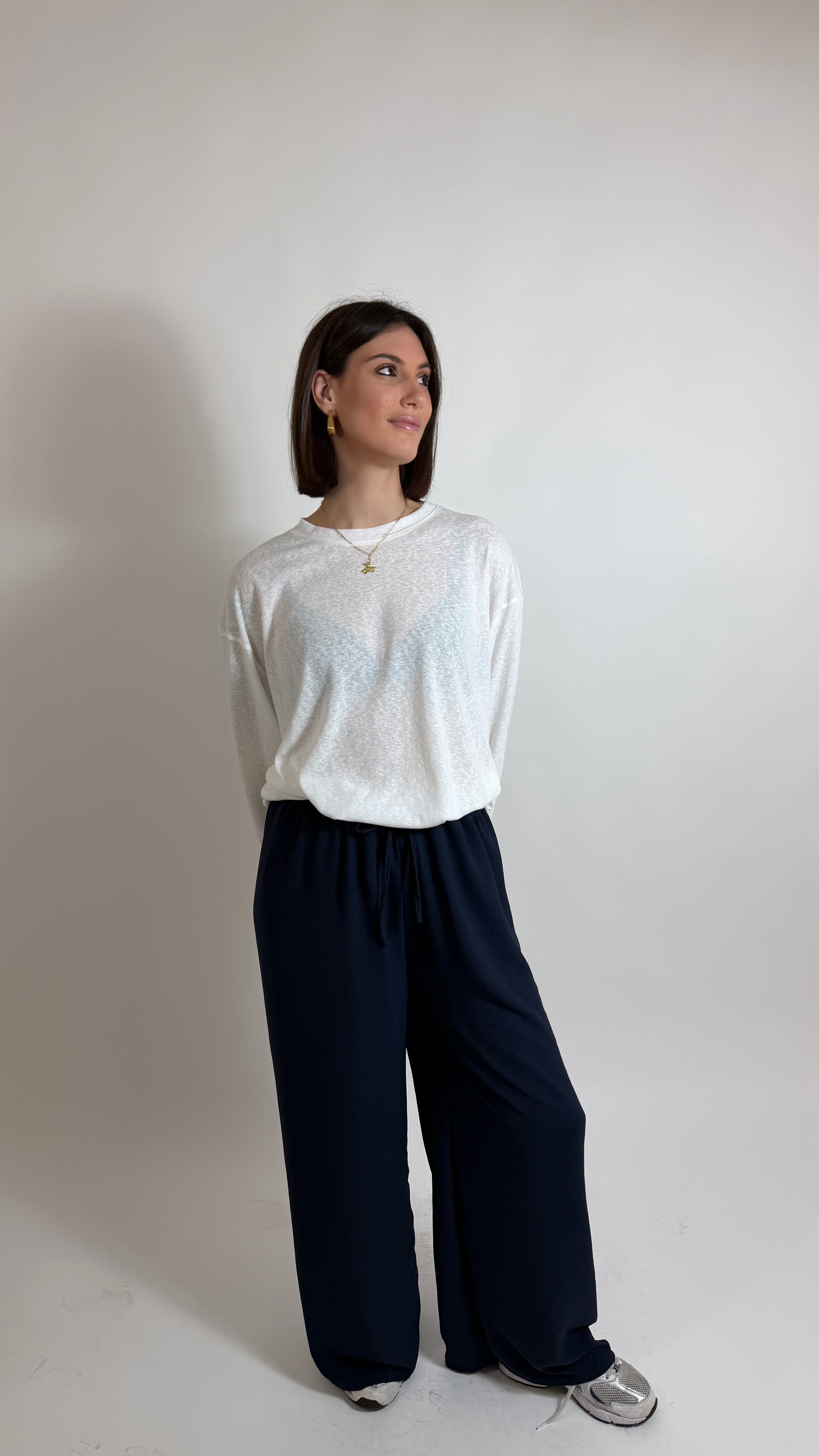 Pantalone Palazzo Best Seller Blu notte