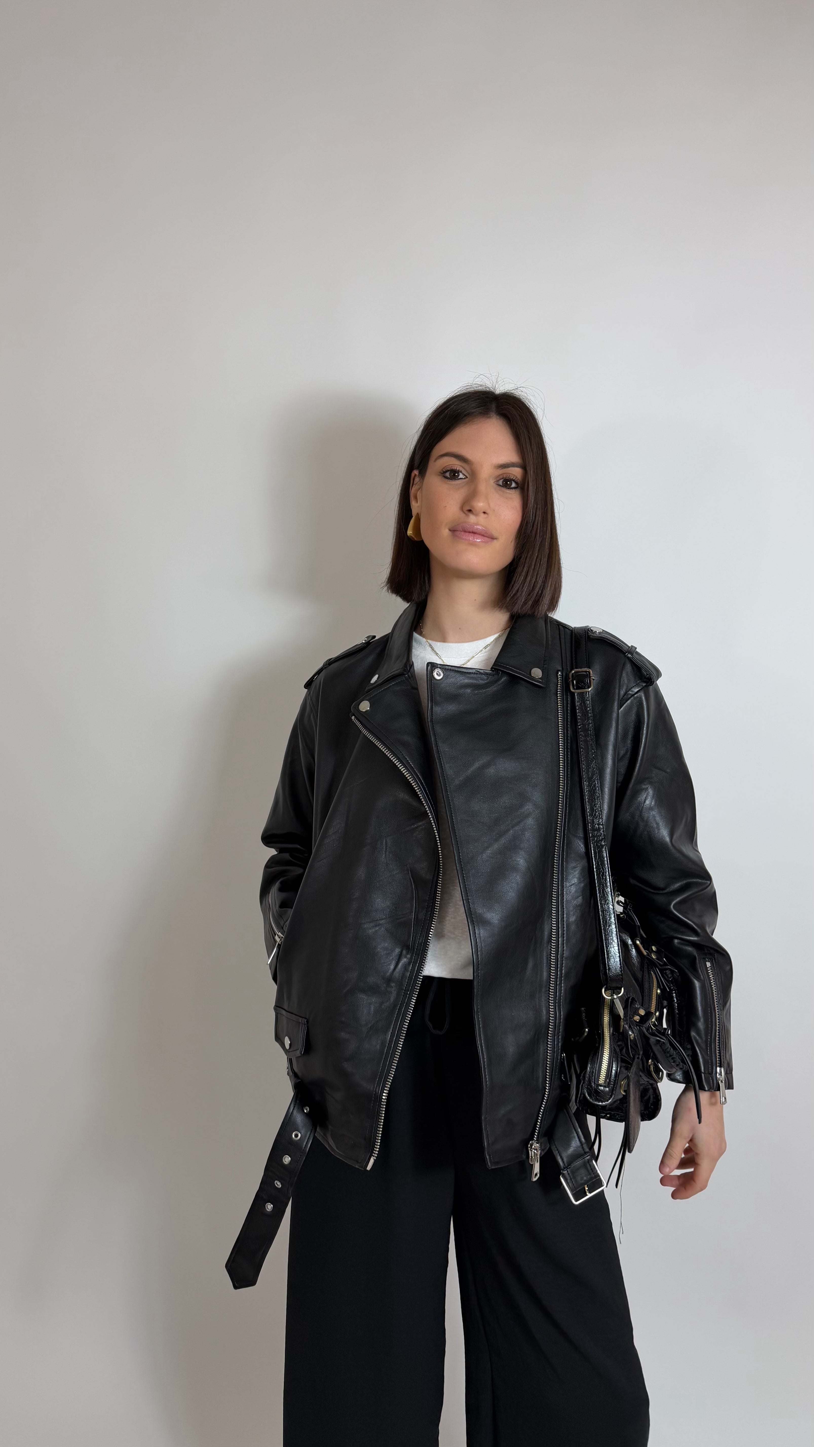 Chiodo Oversize Black