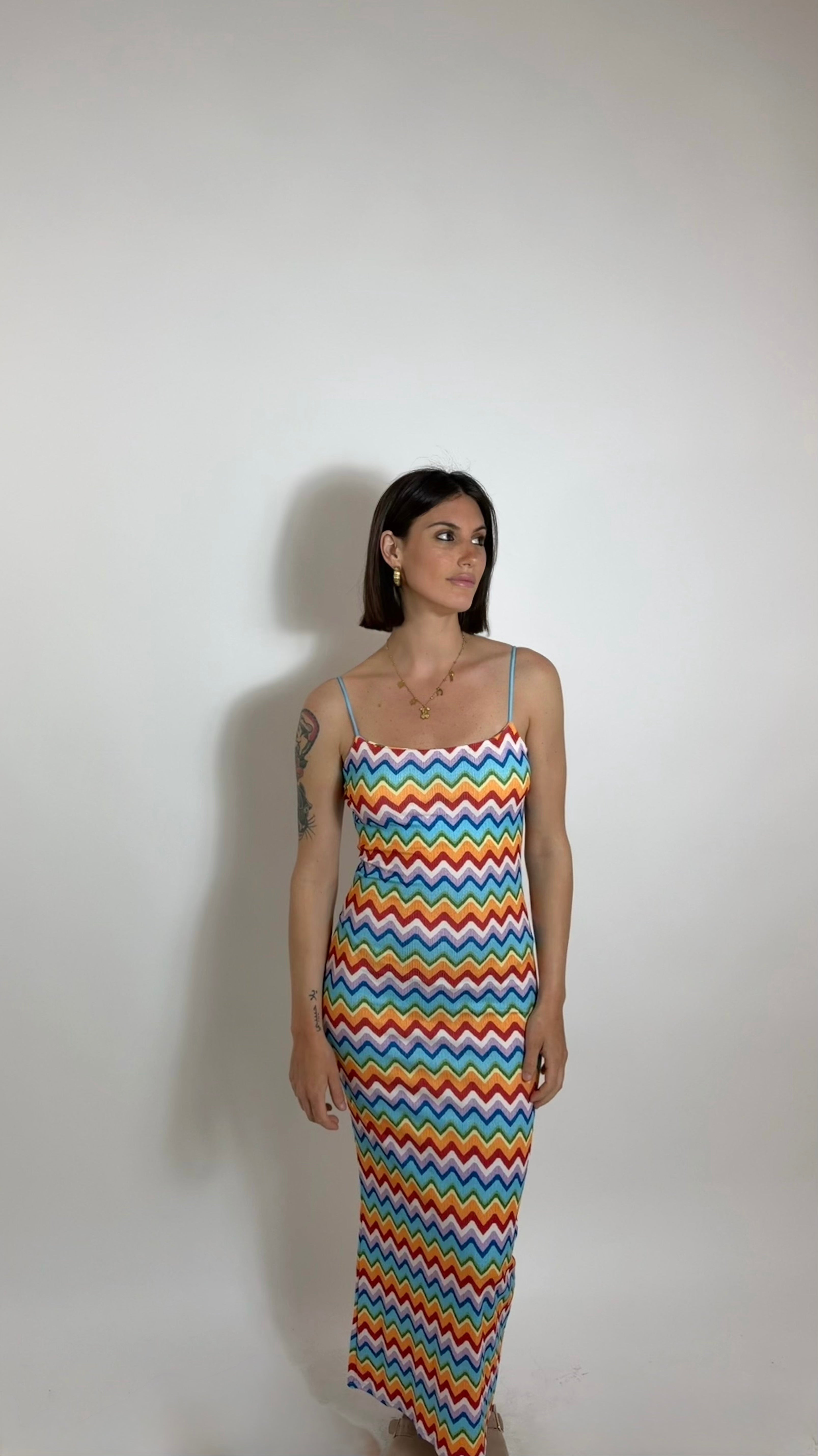 Abito Basic Inspo M Arcobaleno