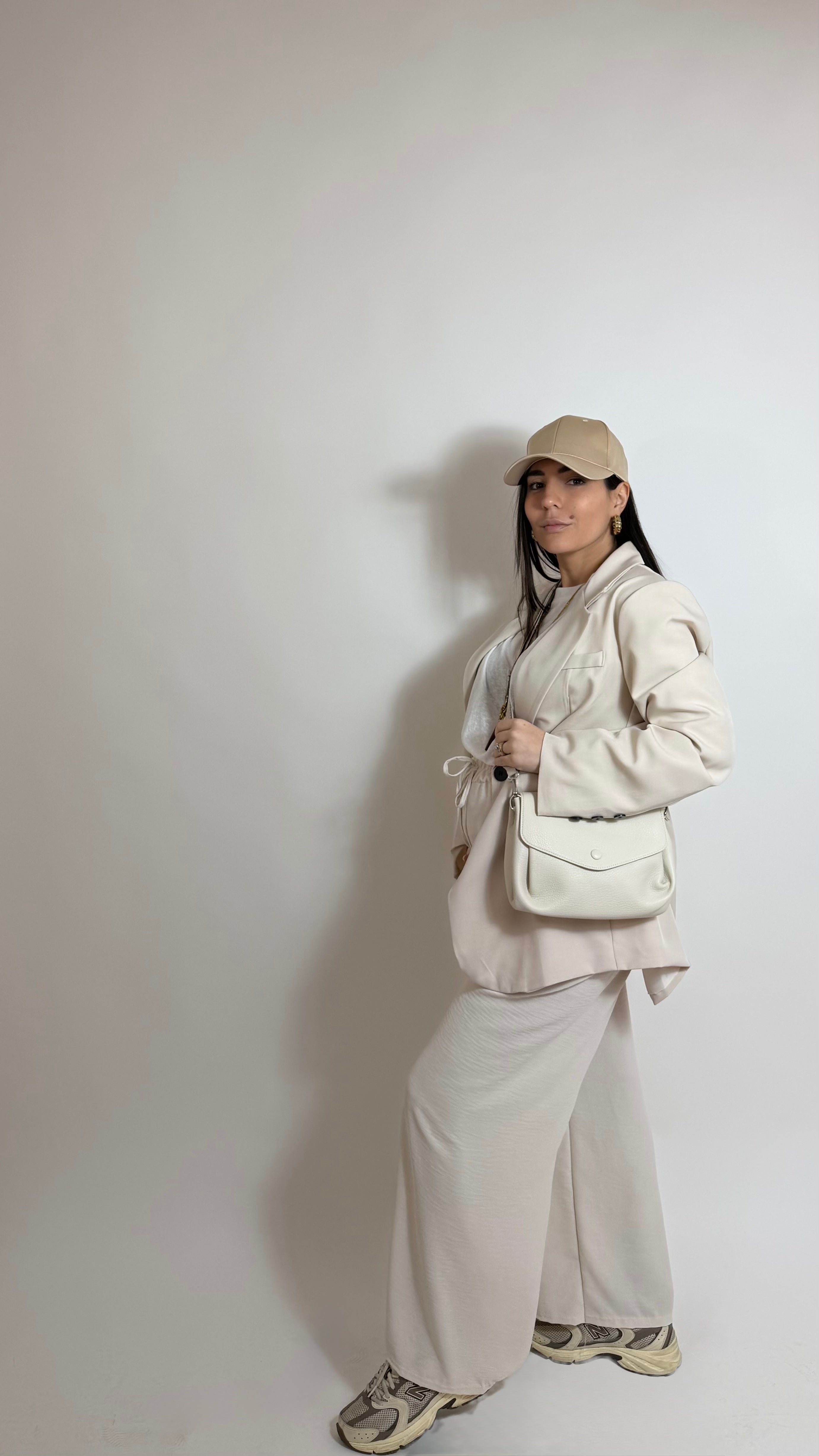 Pantalone Palazzo Best Seller Ecru