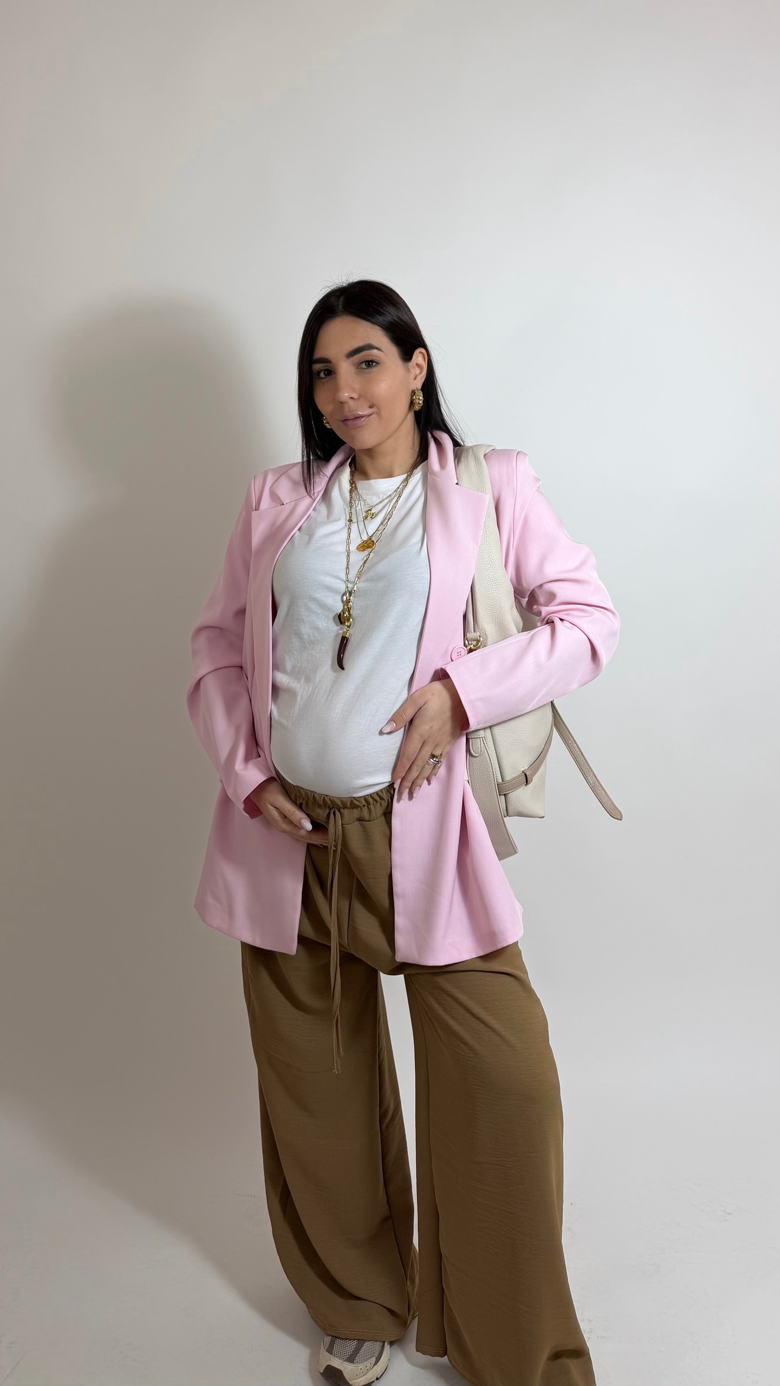 Pantalone Palazzo Best Seller Cammello