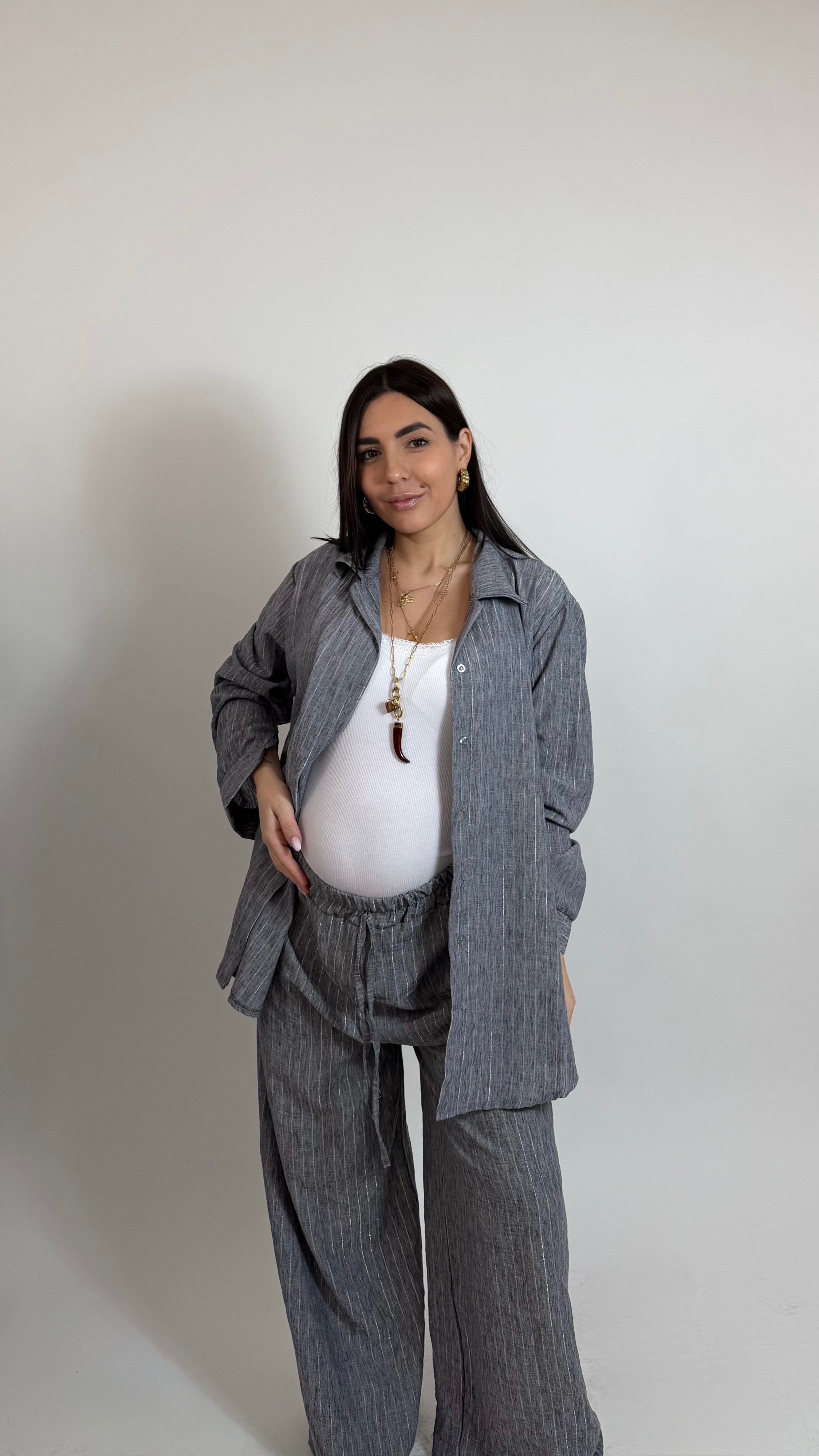 Set Amanda Grigio Perla