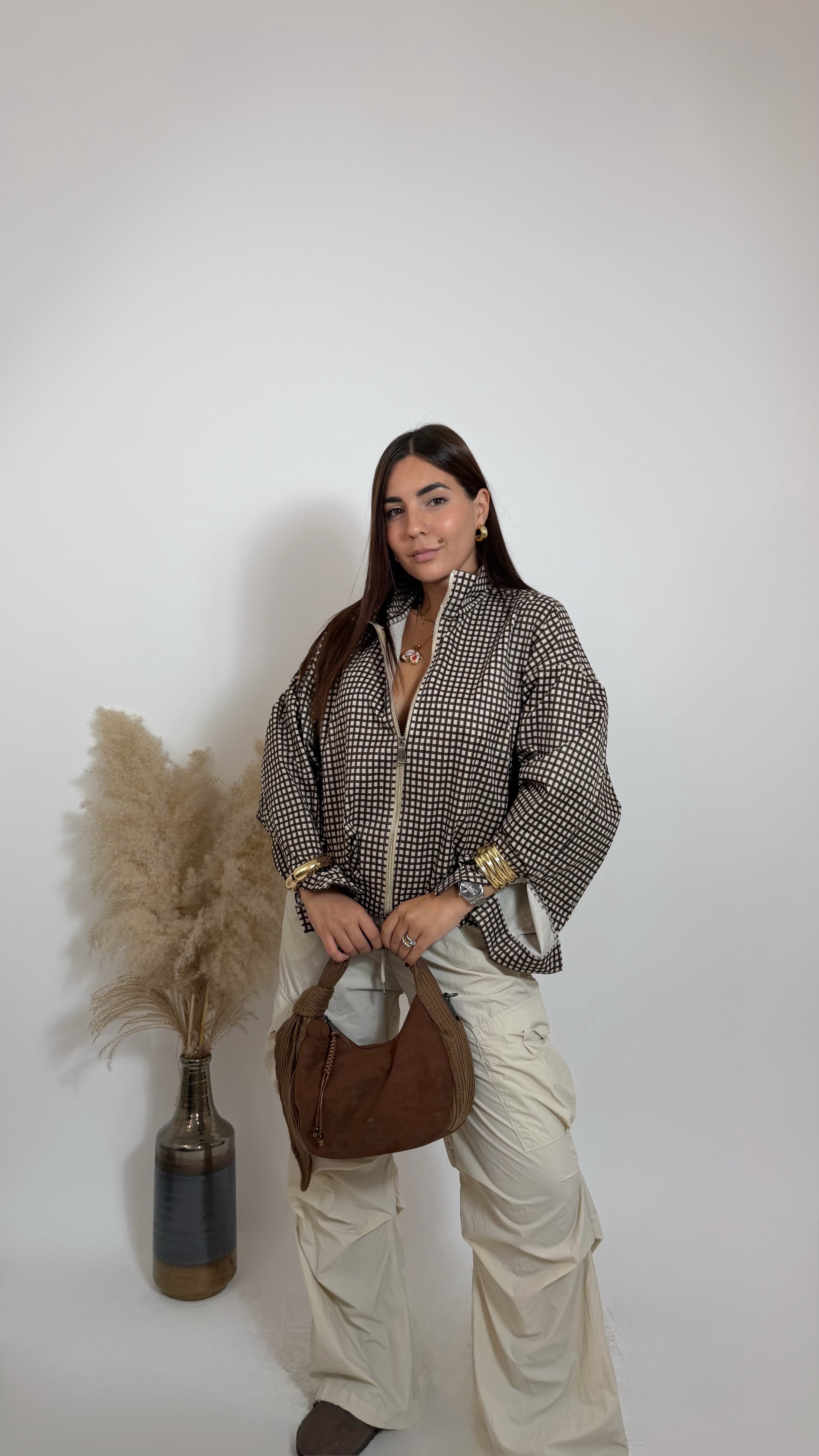 Pantalone Cargo Parachute Burro