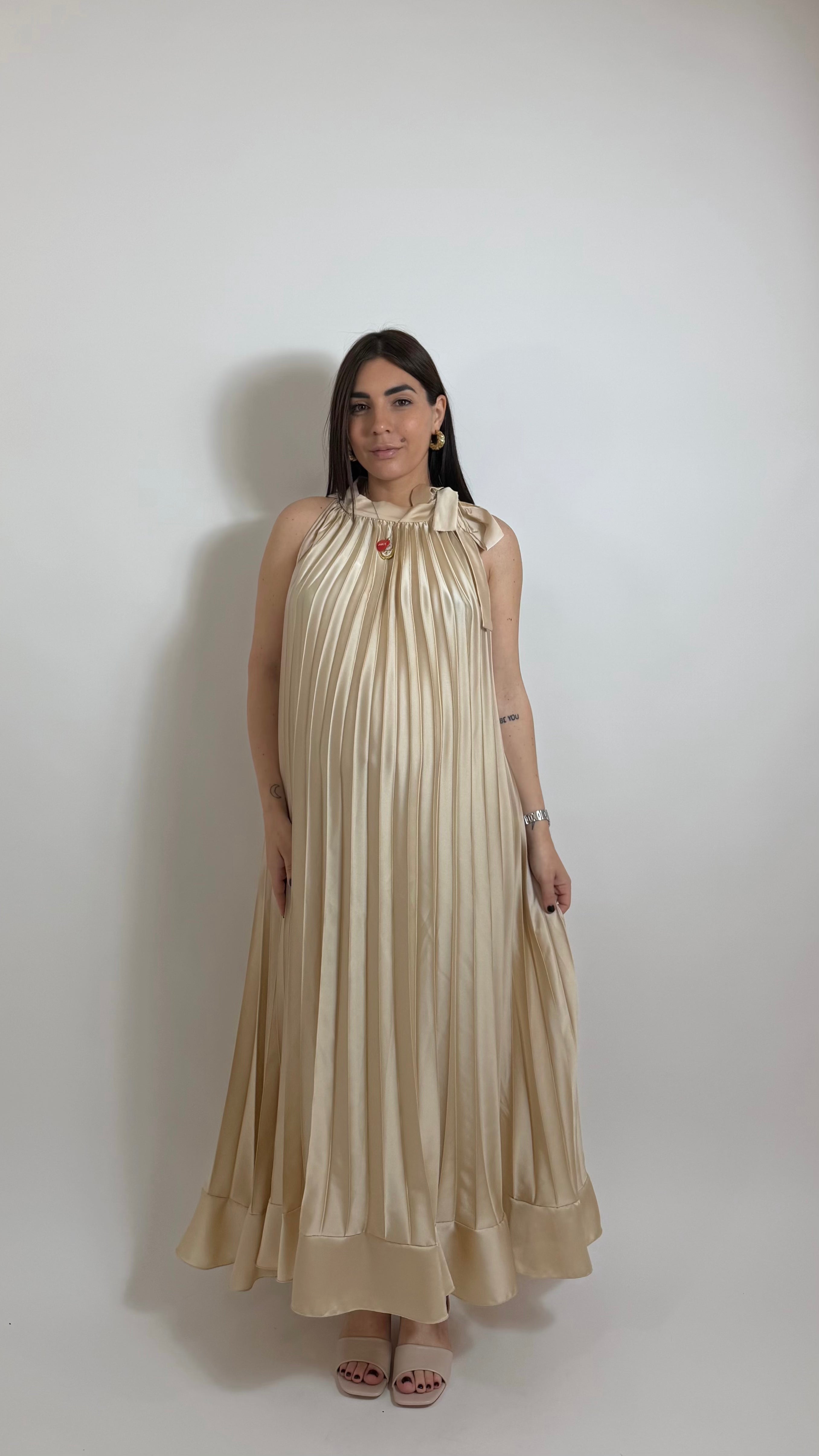 Abito Elizabeth Champagne