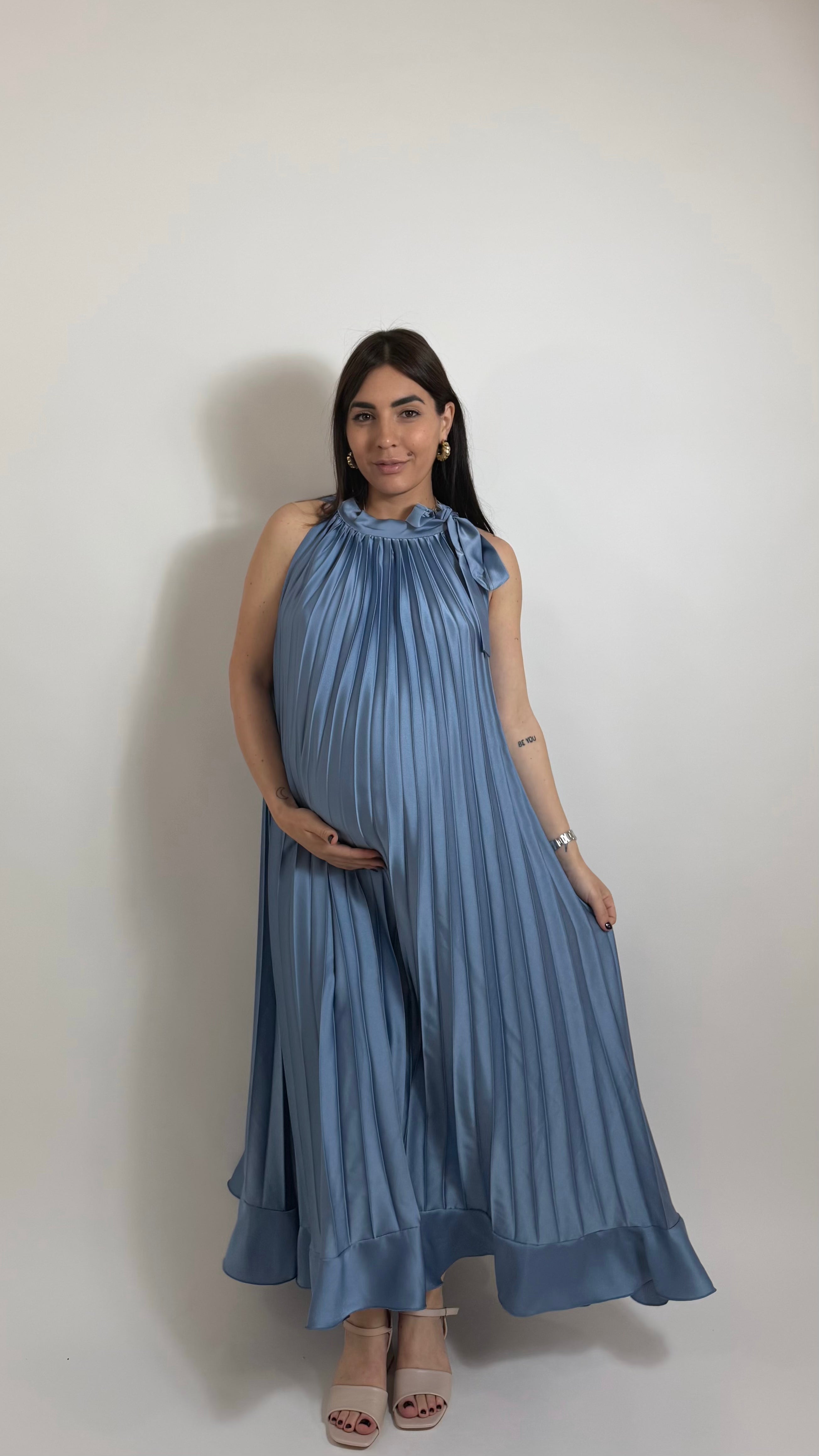 Abito Elizabeth Celeste