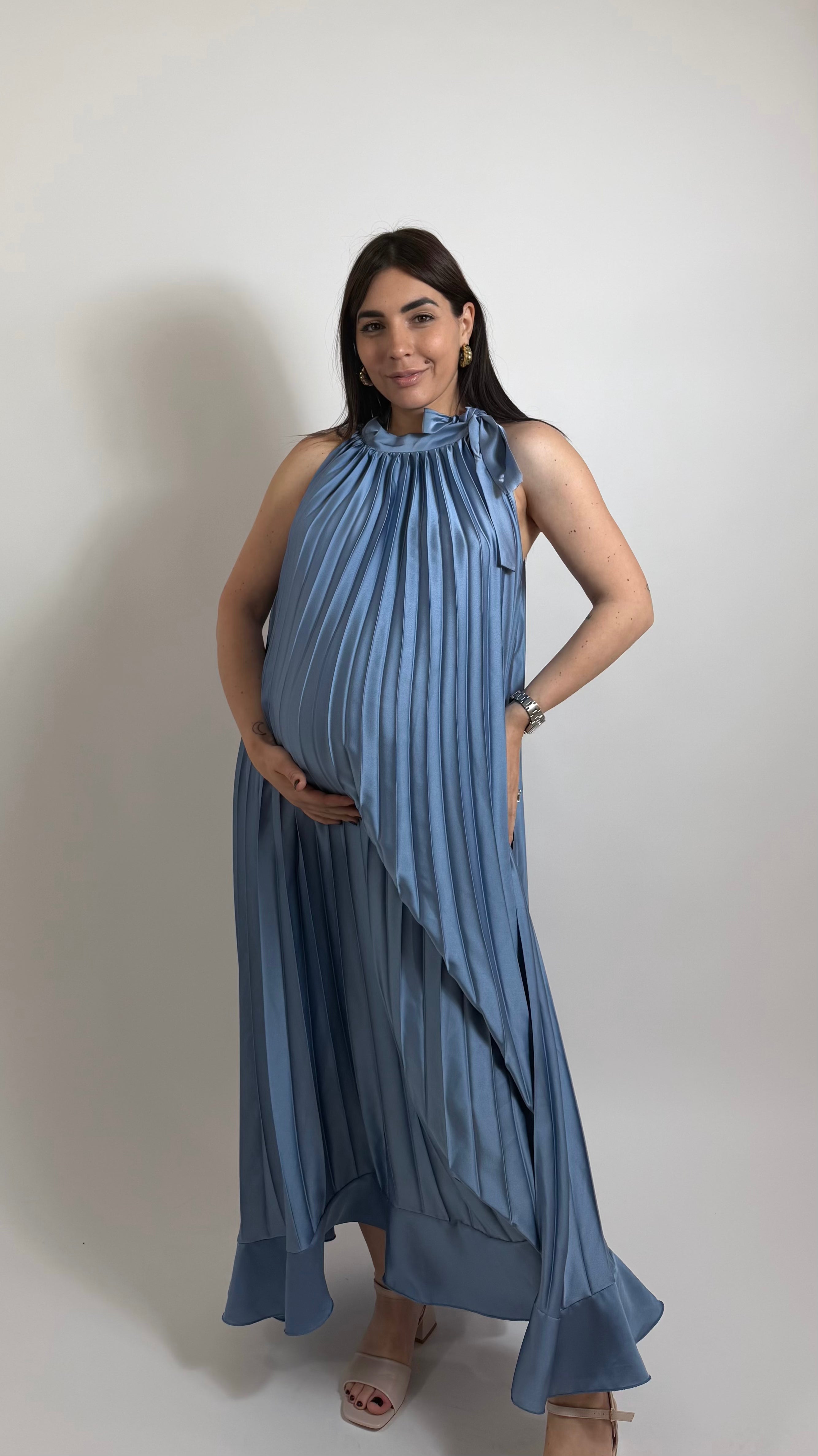 Abito Elizabeth Celeste