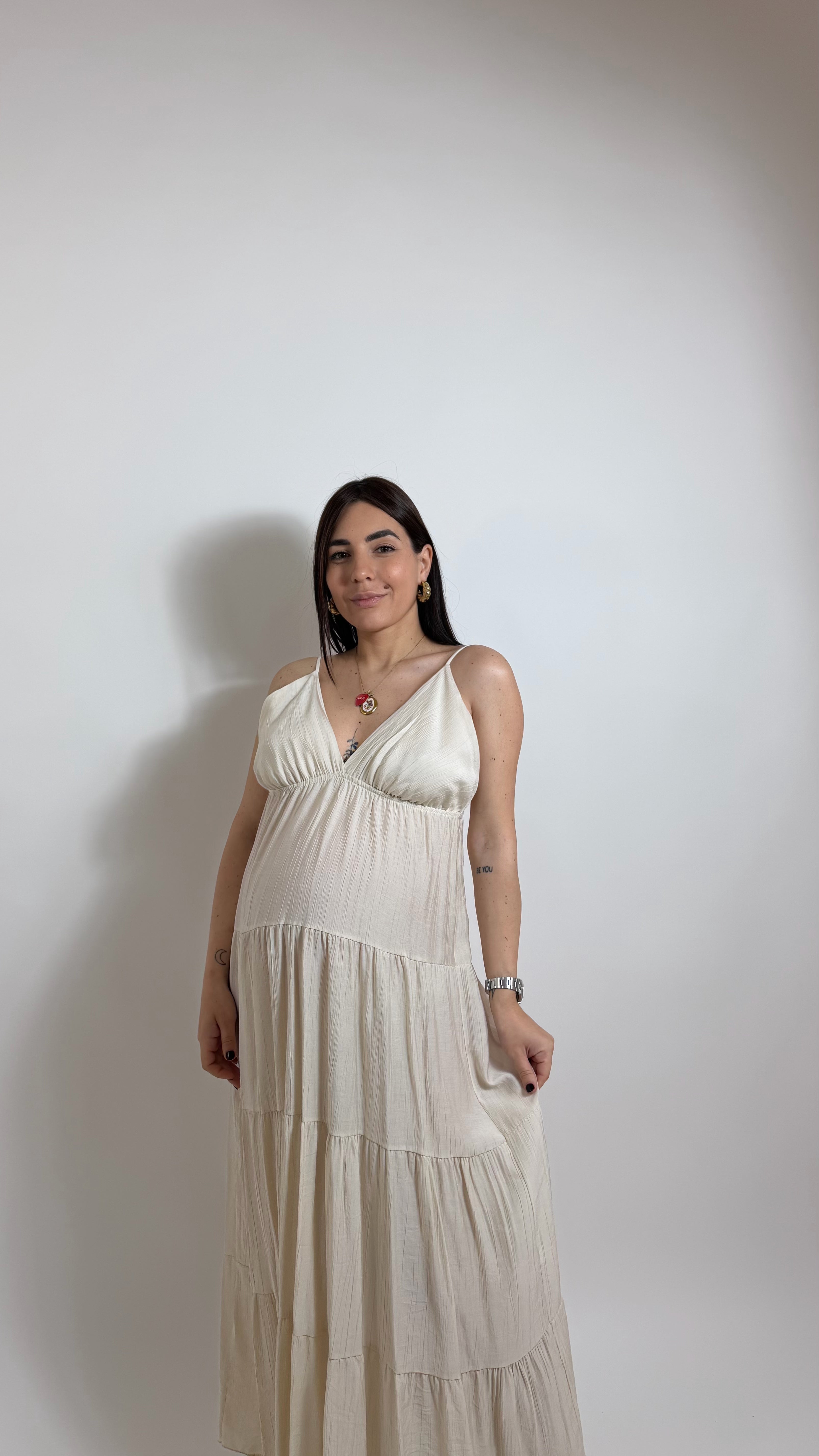 Abito Boho Dream Crema