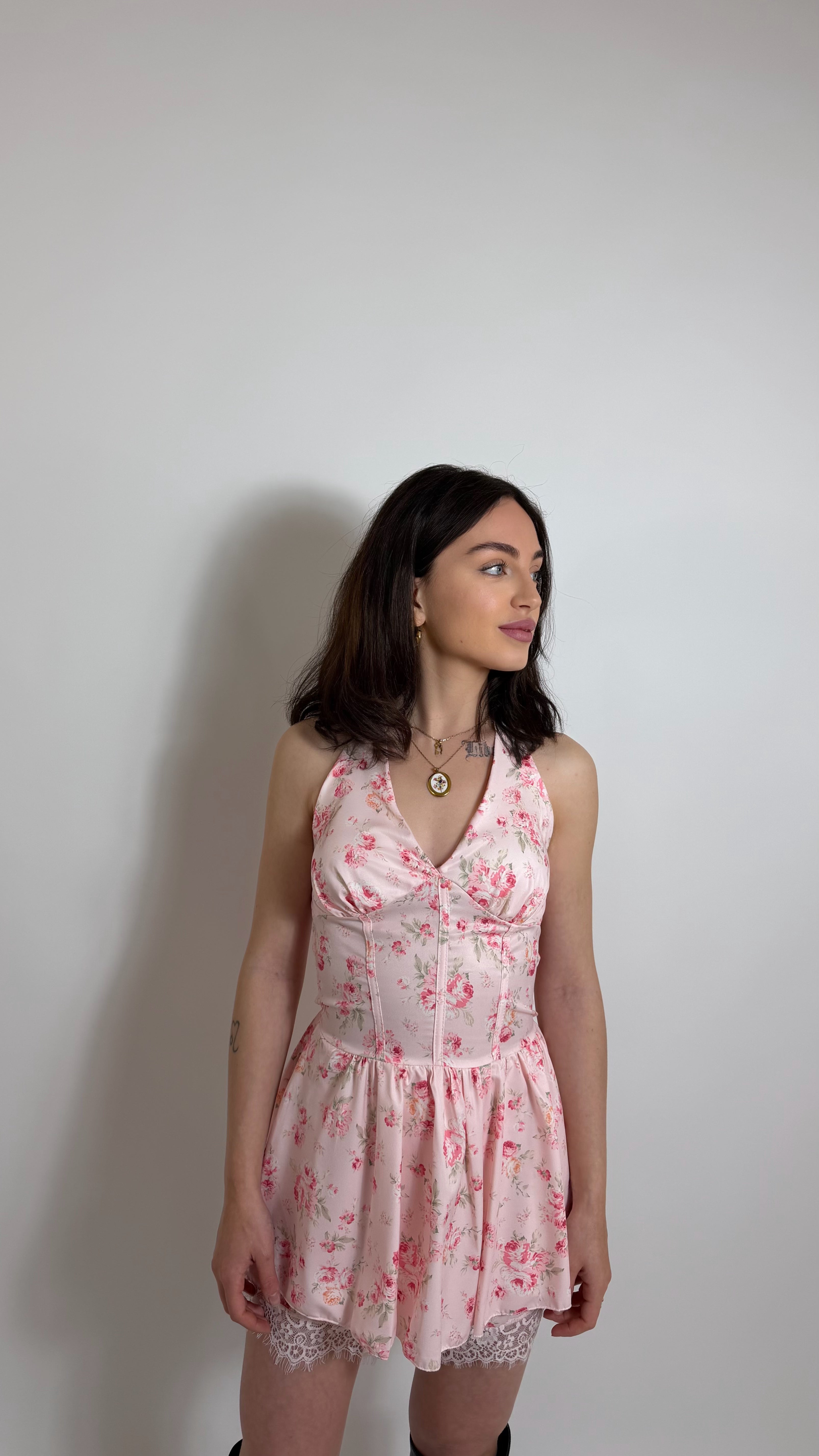 Mini Jump Scollo America Floral Pink