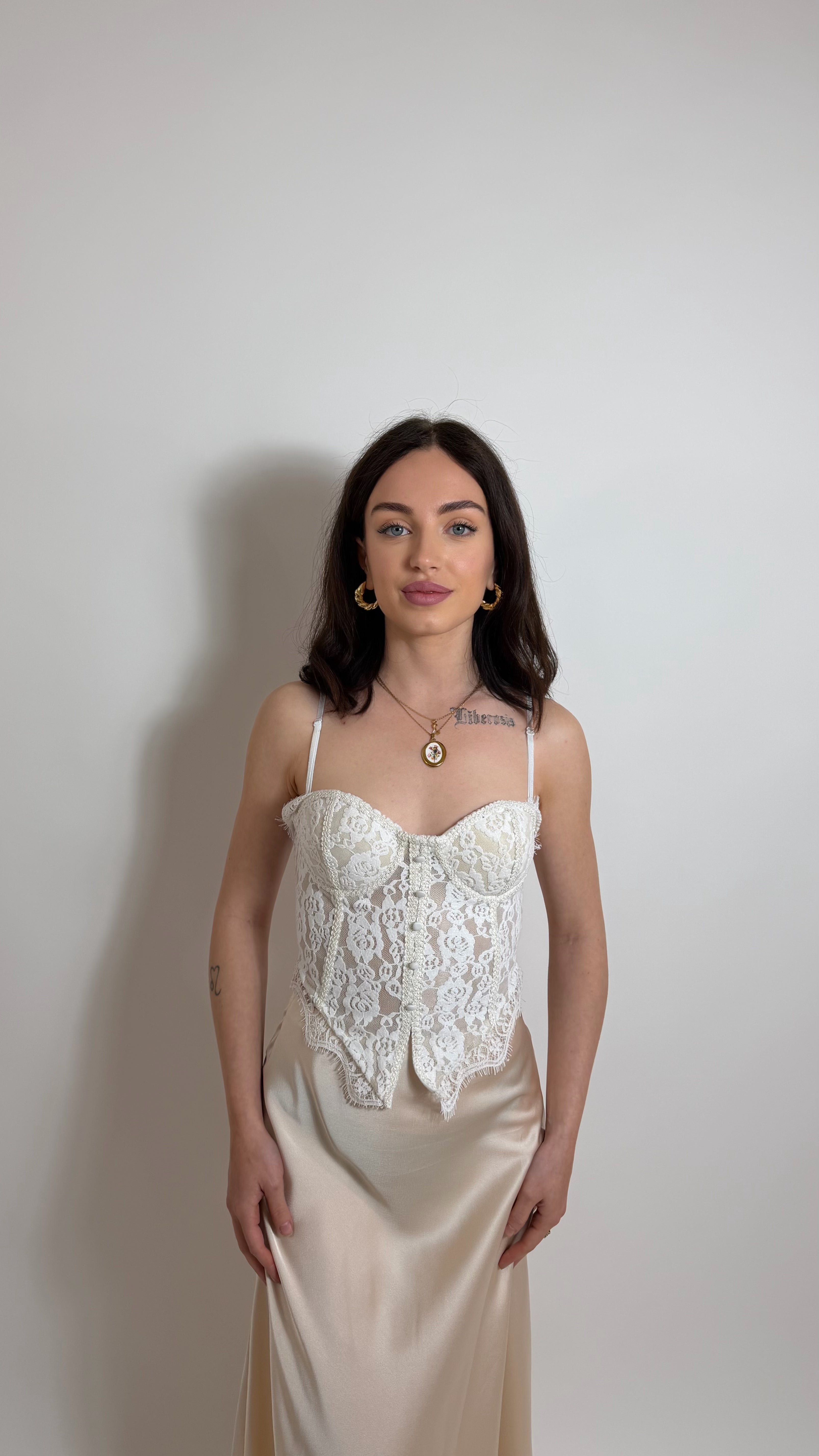 Corsetto Lace Bianco
