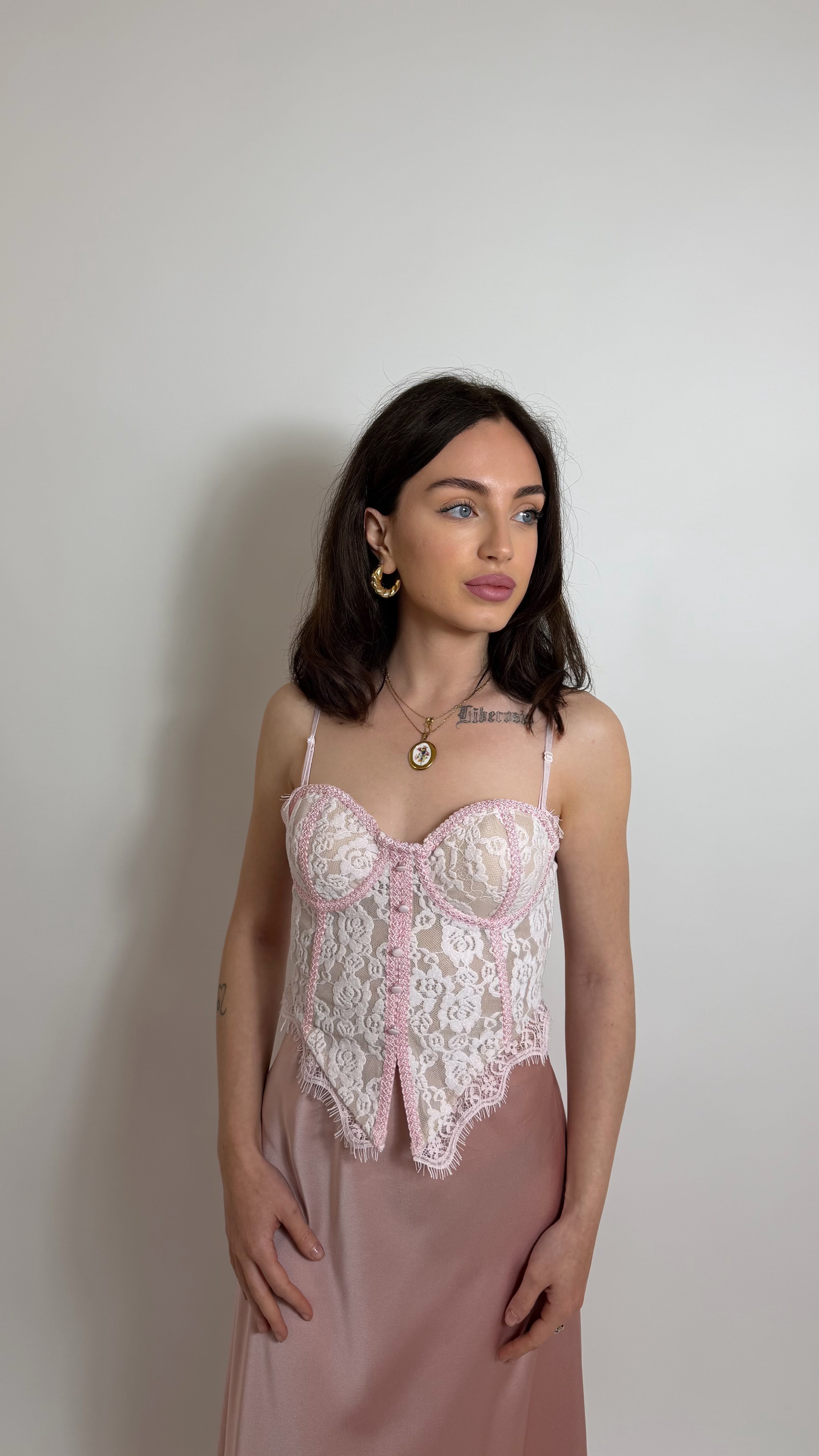 Corsetto Lace Rosa